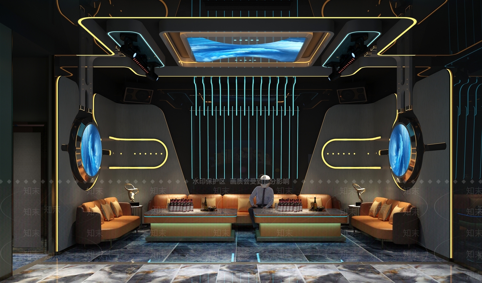 现代KTV3D模型下载【ID:1200351200】