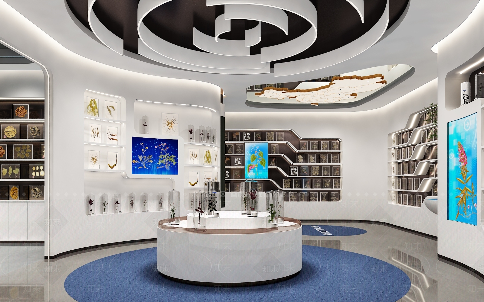 现代其他展厅3D模型下载【ID:1200357652】
