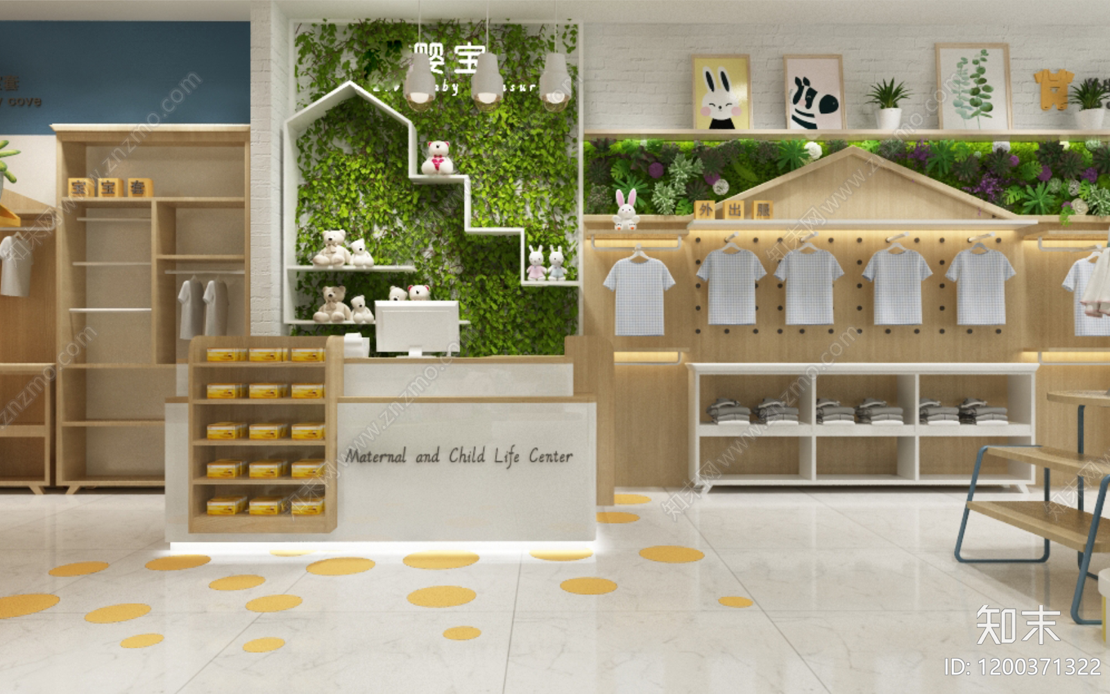 现代便利店施工图下载【ID:1200371322】