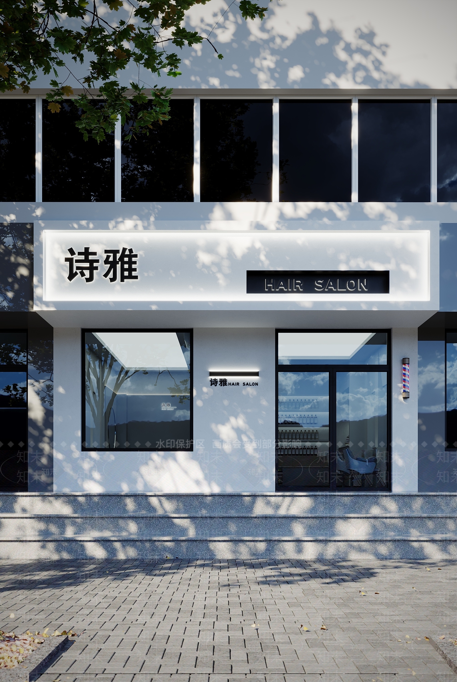 现代其他商业空间3D模型下载【ID:1200378520】