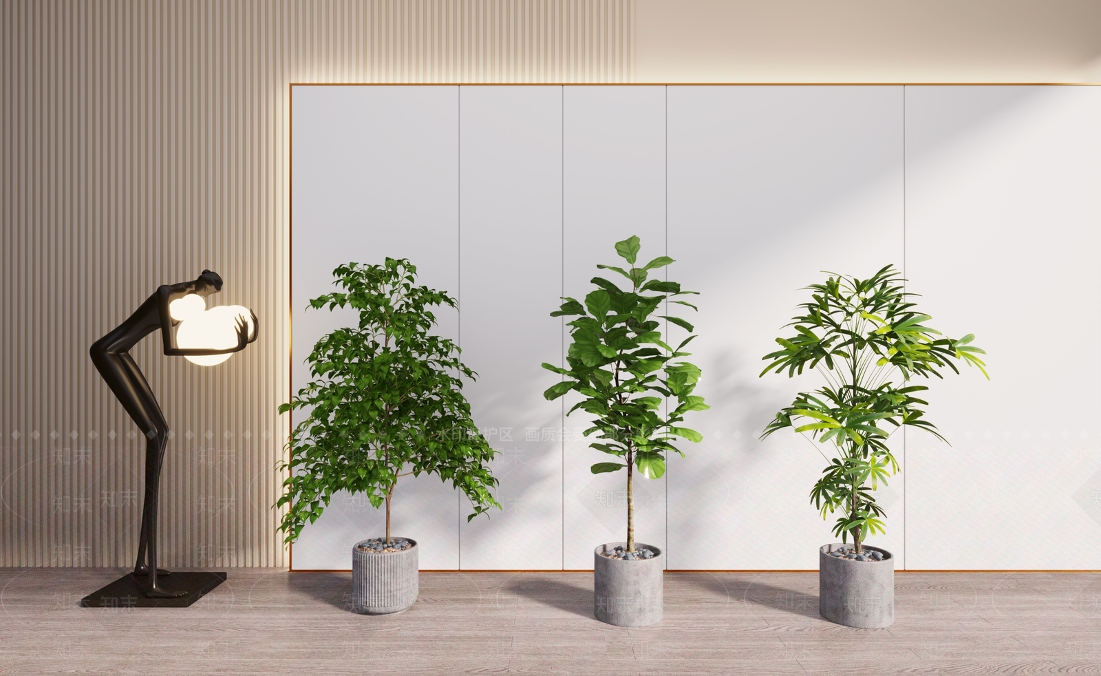 盆栽3D模型下载【ID:1200390972】