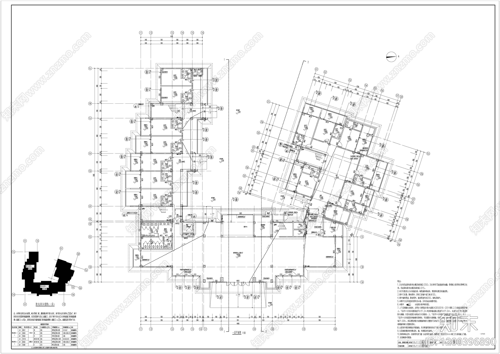 现代其他公共建筑cad施工图下载【ID:1200396890】