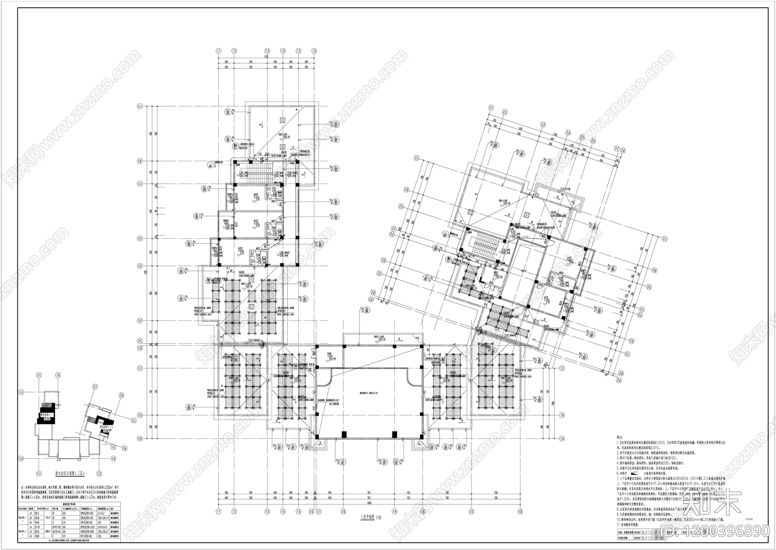 现代其他公共建筑cad施工图下载【ID:1200396890】