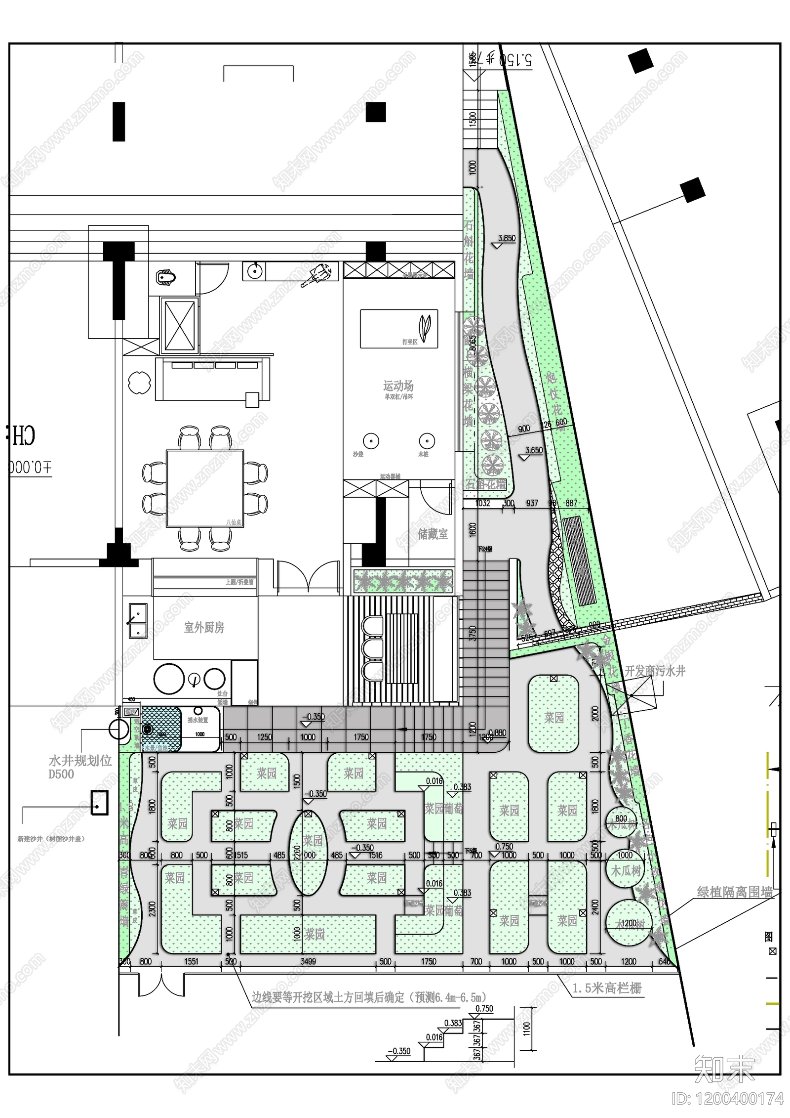 现代新中式其他景观cad施工图下载【ID:1200400174】