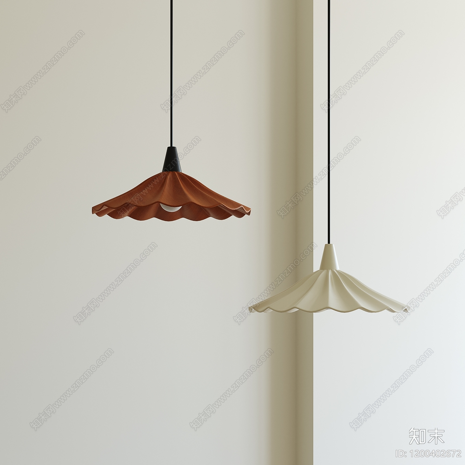 现代中古吊灯SU模型下载【ID:1200402672】