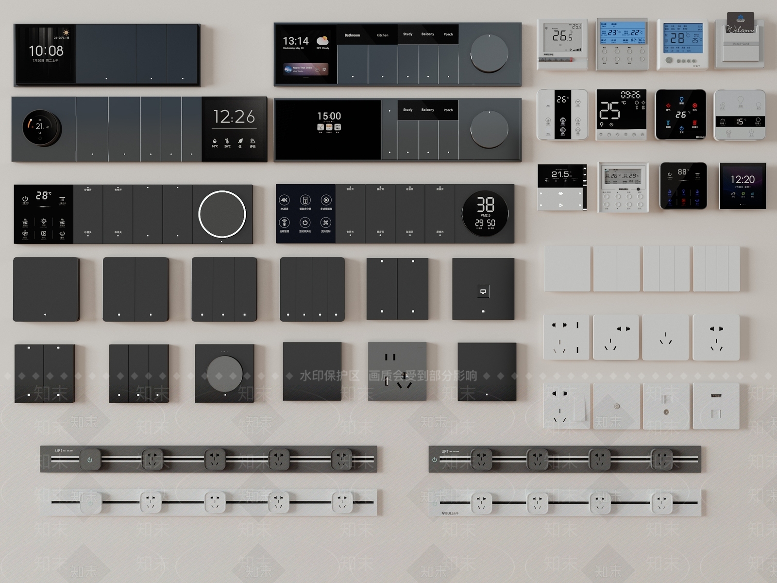 开关3D模型下载【ID:1200406674】