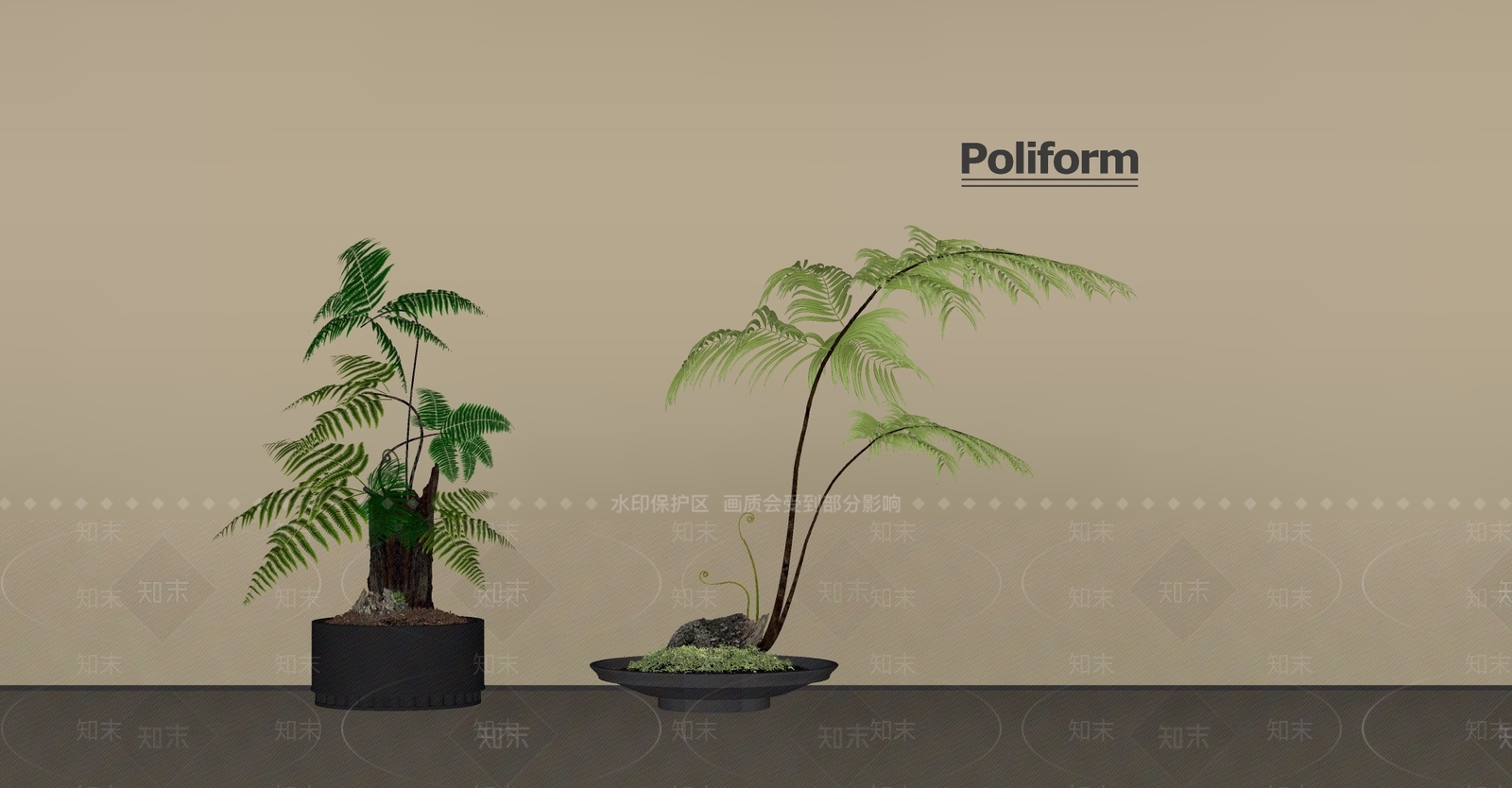 盆栽SU模型下载【ID:1200407718】