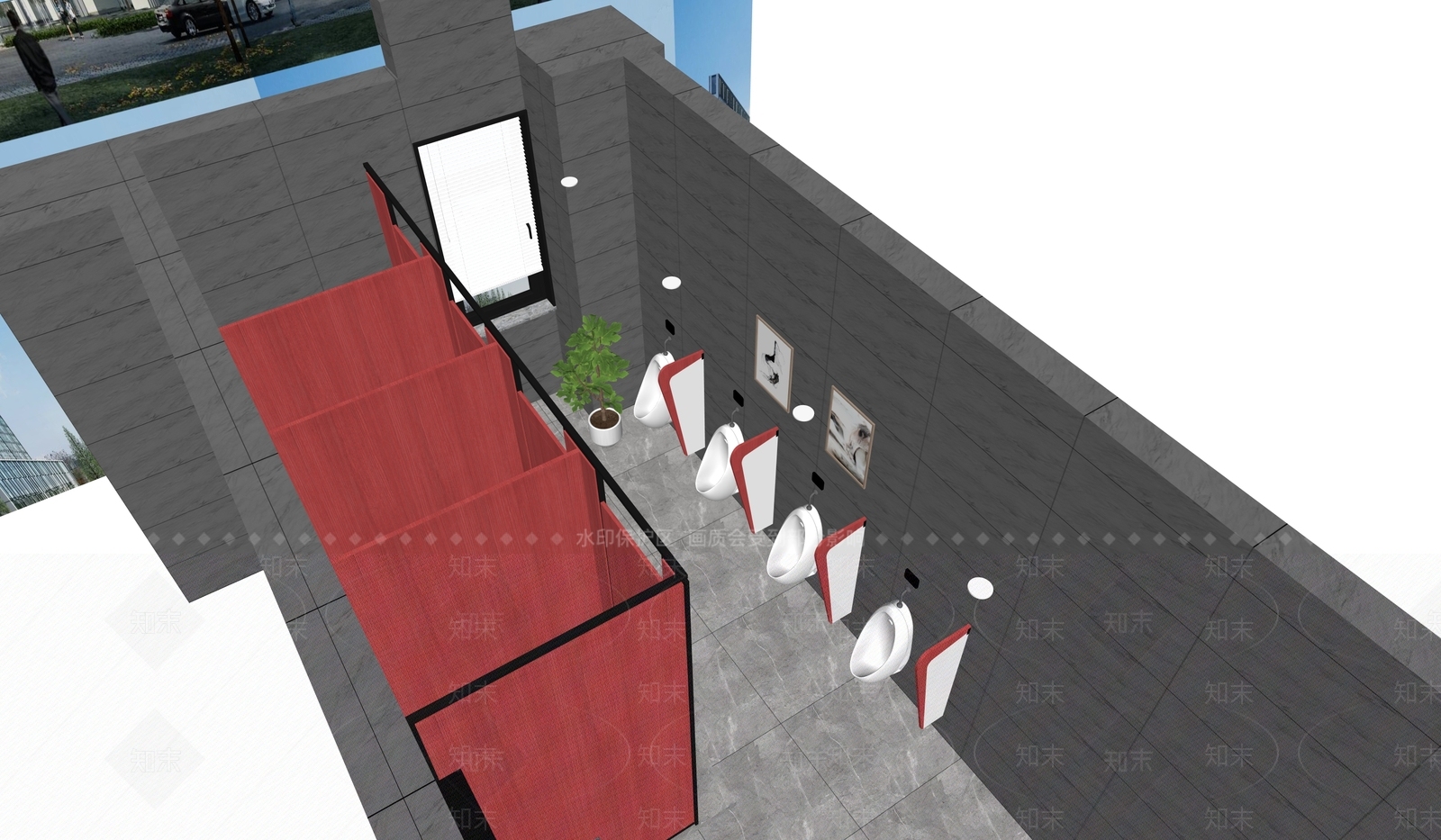 中式观光电梯SU模型下载【ID:1200412225】