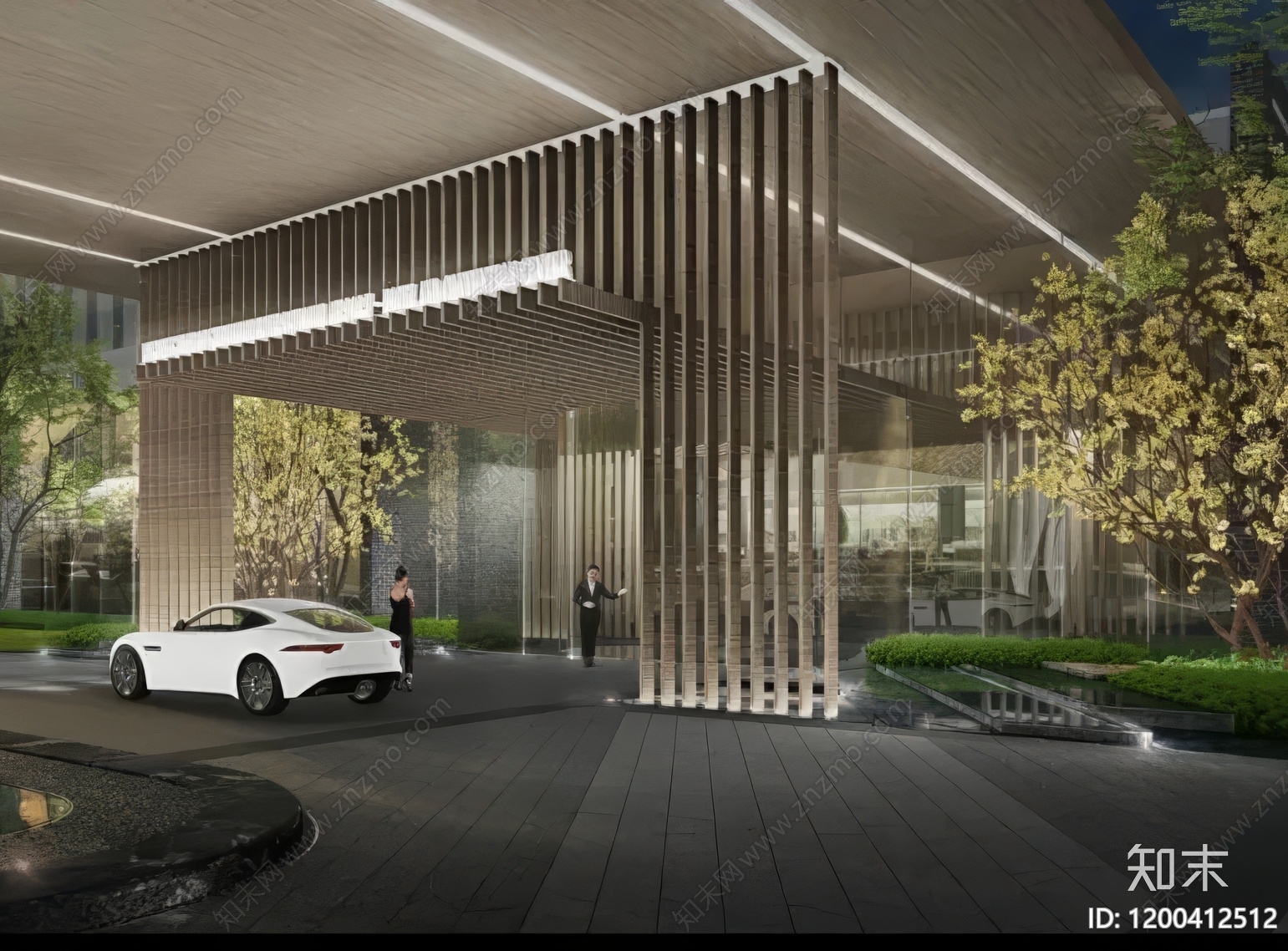 跌水景观施工图下载【ID:1200412512】