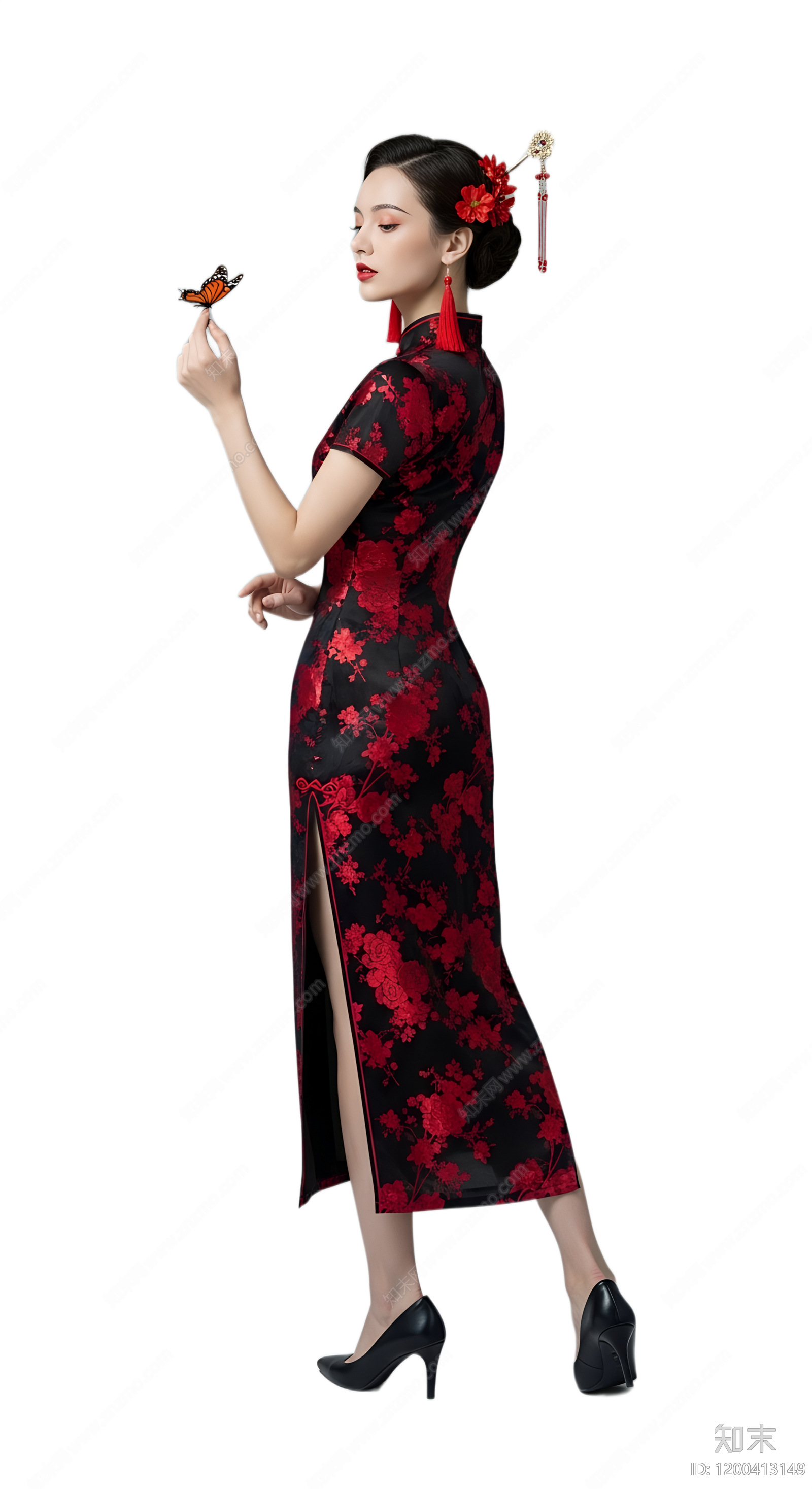 现代中式美女下载【ID:1200413149】