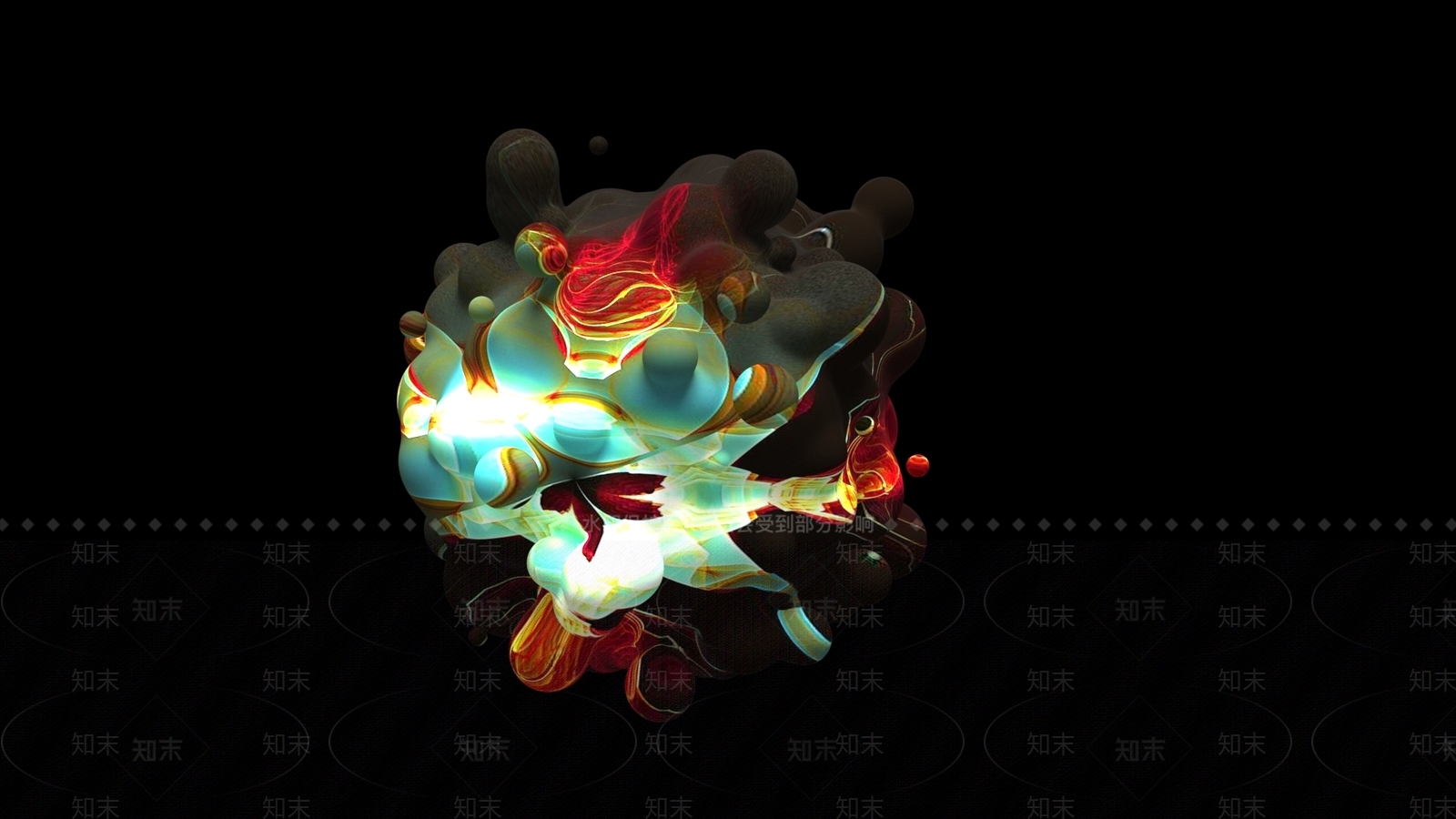 现代艺术展厅3D模型下载【ID:1200413638】