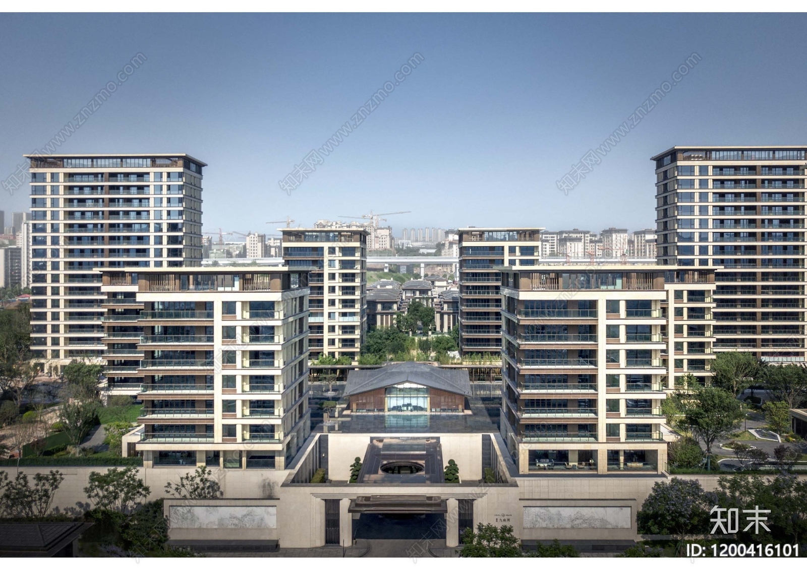 未来社区建筑下载【ID:1200416101】