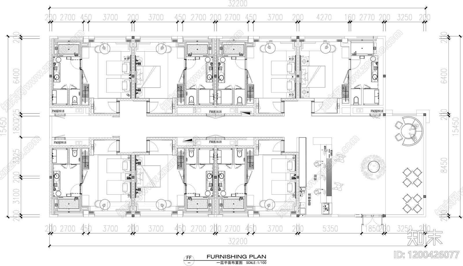 民宿施工图下载【ID:1200426077】