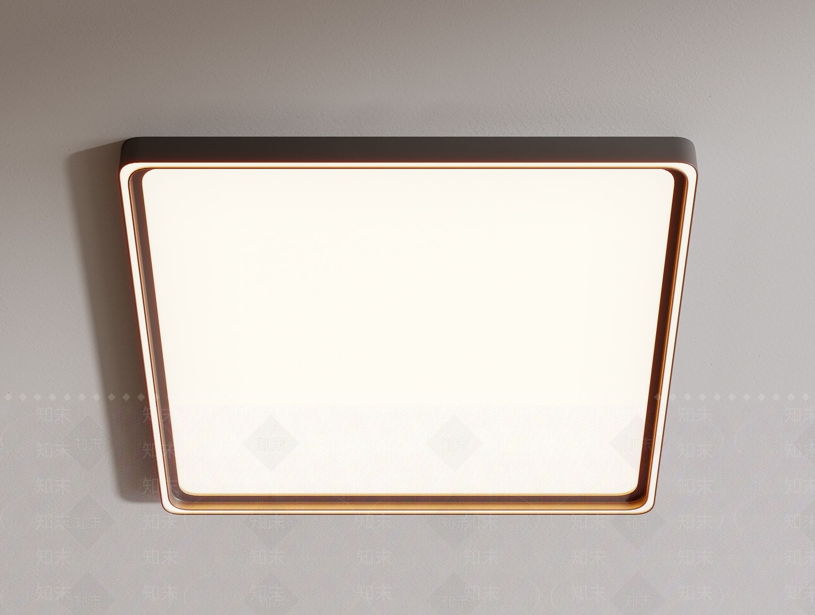 现代意式吸顶灯SU模型下载【ID:1200426355】