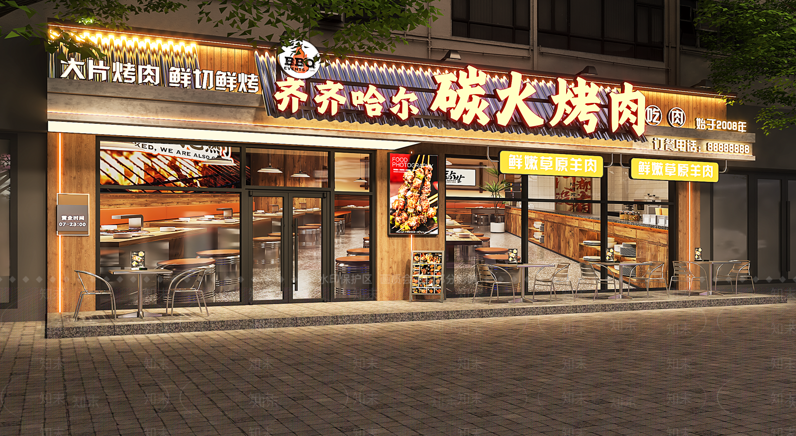 现代工业门头3D模型下载【ID:1200432027】