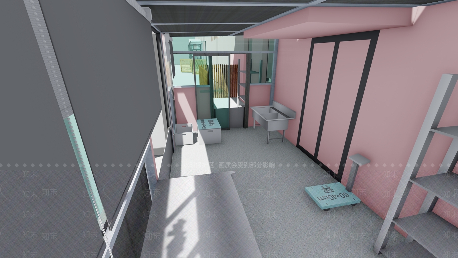 现代教育校园景观SU模型下载【ID:1200430800】