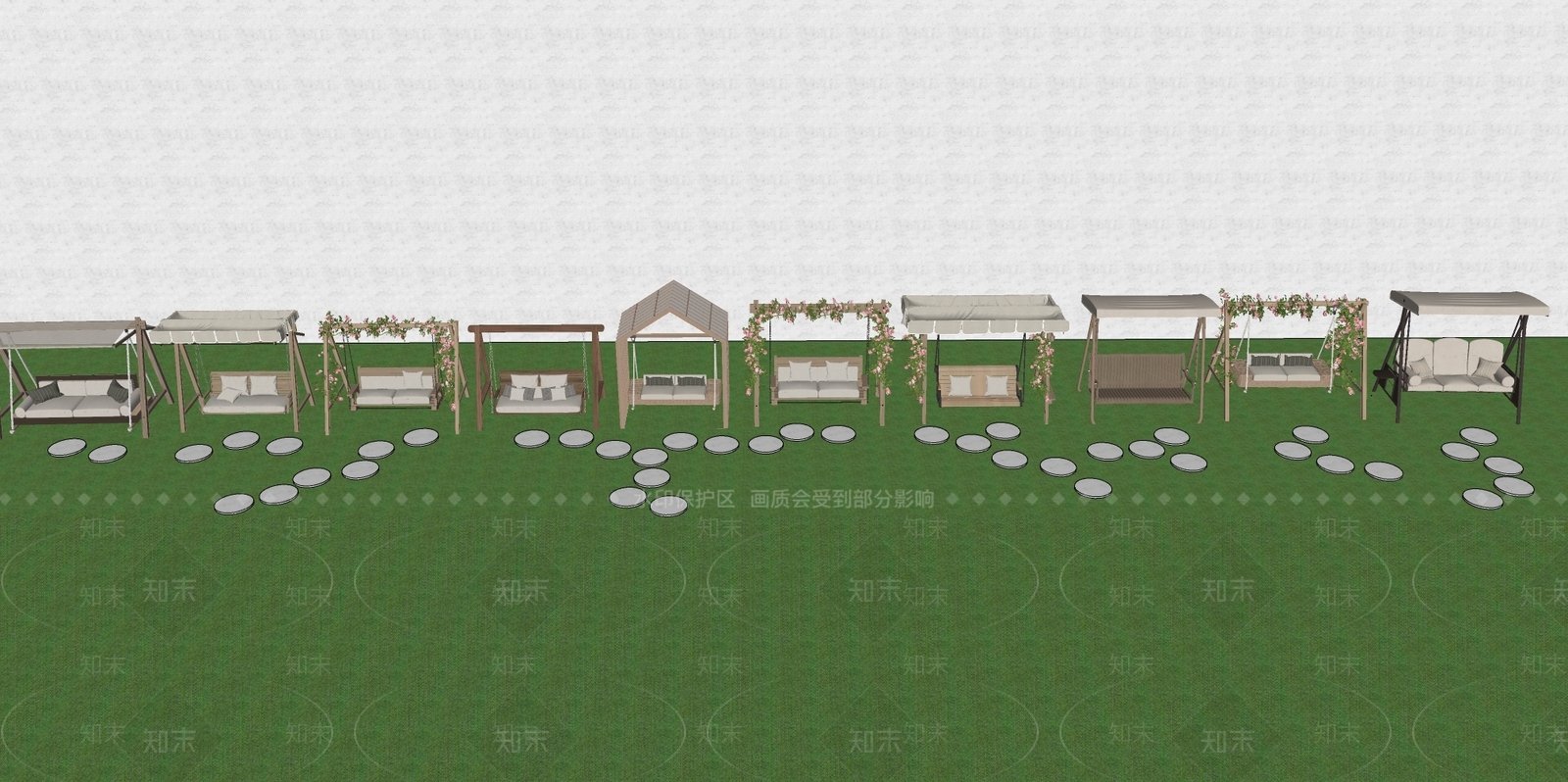 现代吊椅SU模型下载【ID:1200449102】