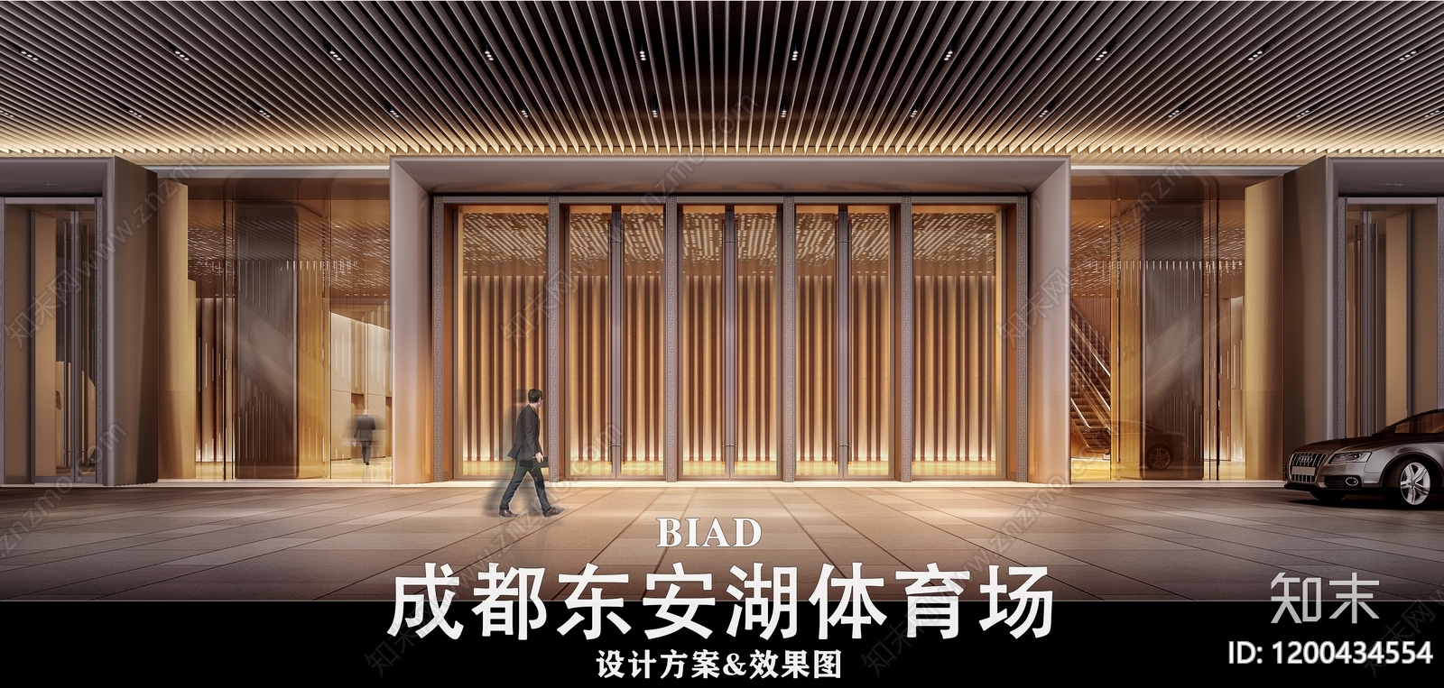 新中式体育馆室内下载【ID:1200434554】