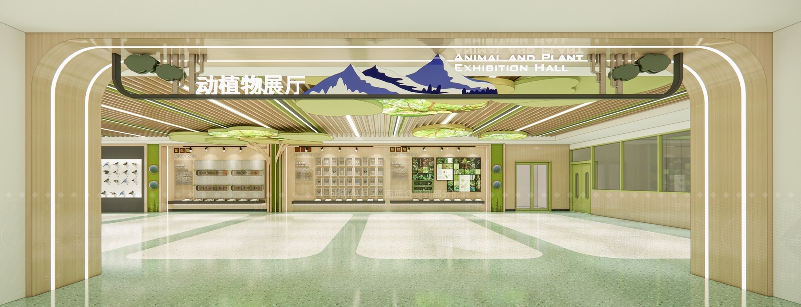 现代其他学校空间SU模型下载【ID:1200437741】