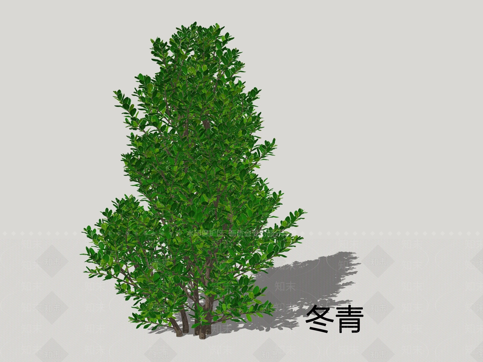 灌木SU模型下载【ID:1200437488】