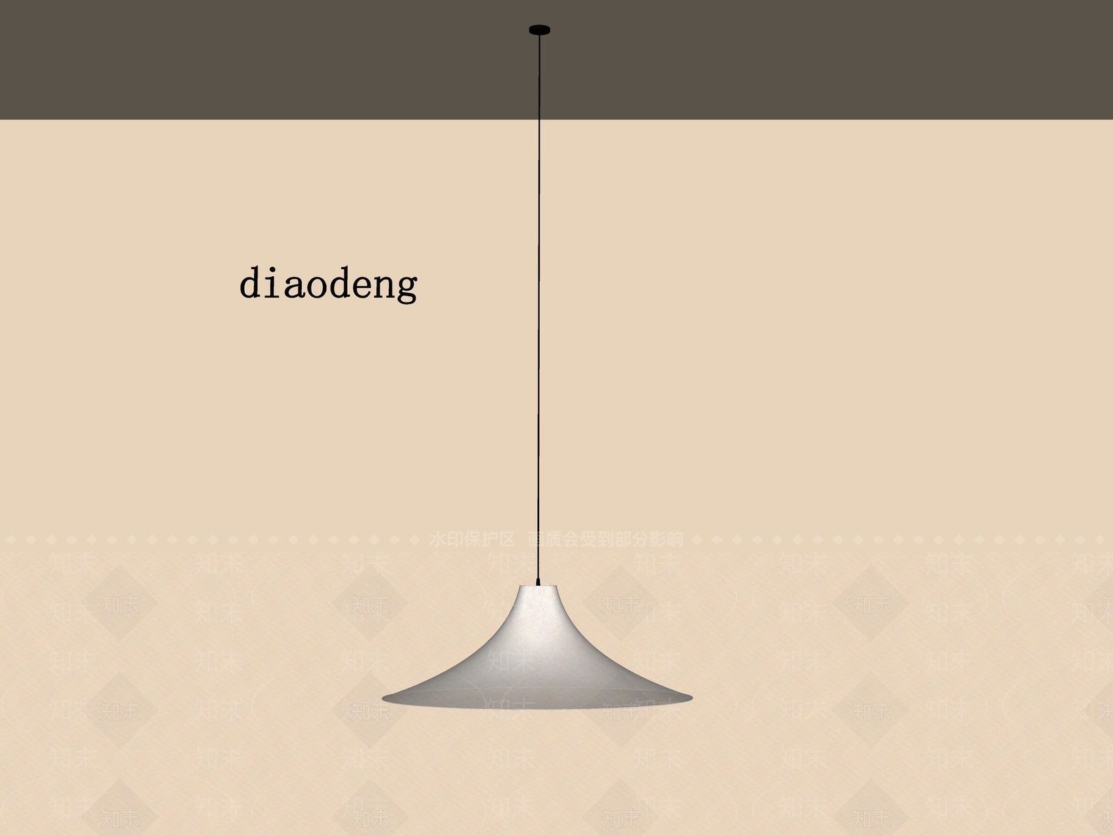 现代吊灯SU模型下载【ID:1200442829】