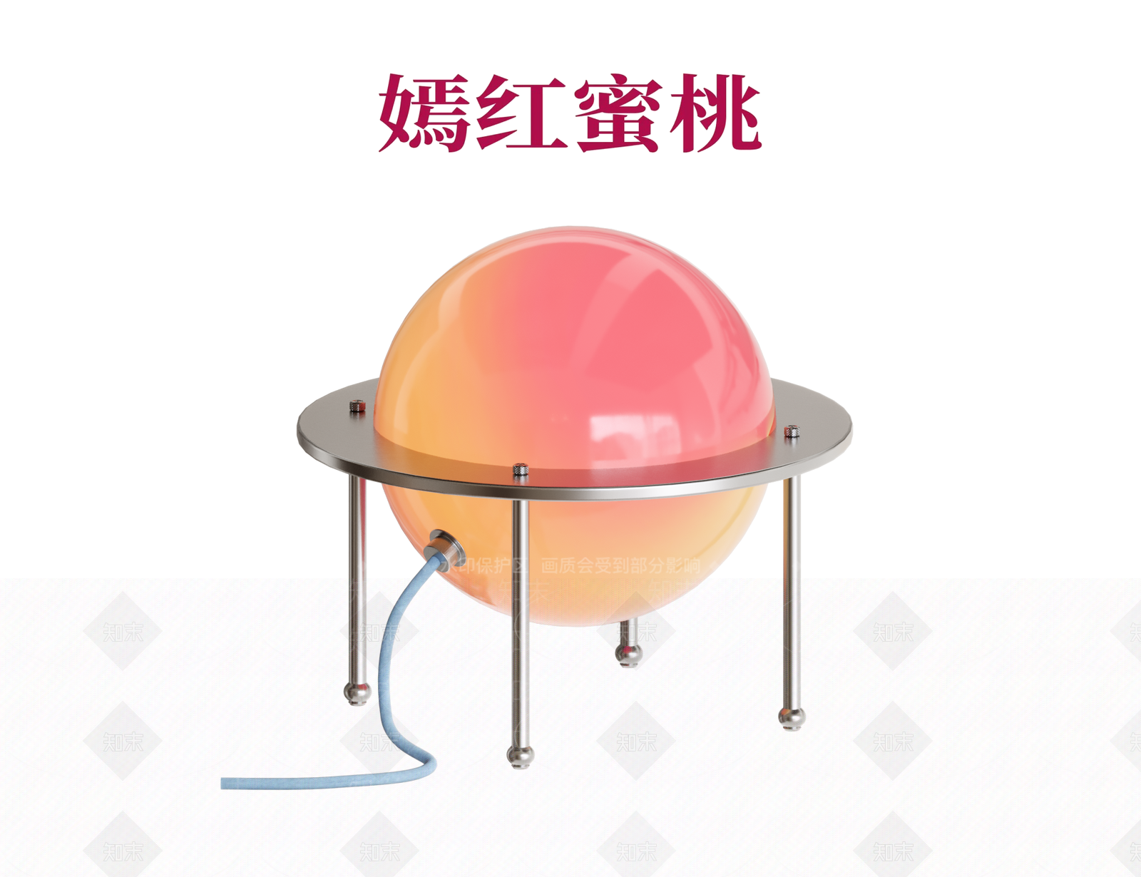 复古台灯3D模型下载【ID:1200446032】