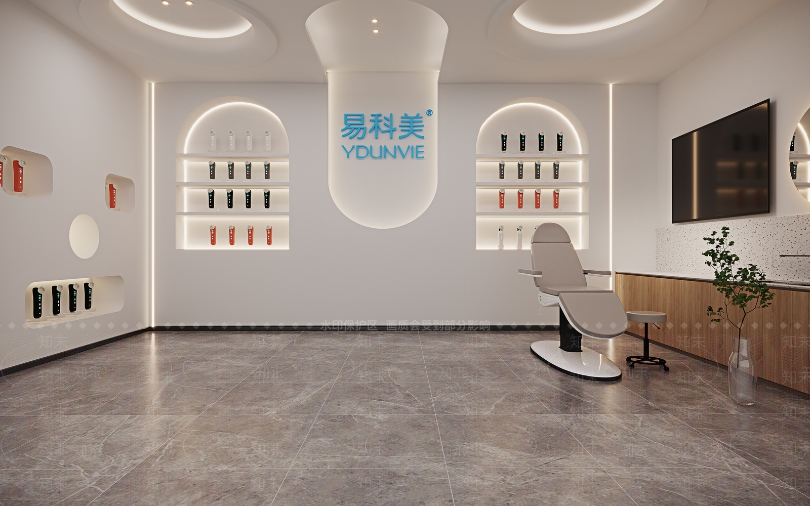现代化妆品店3D模型下载【ID:1200453305】