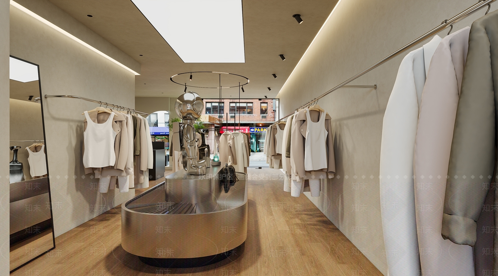 服装店3D模型下载【ID:1200455903】