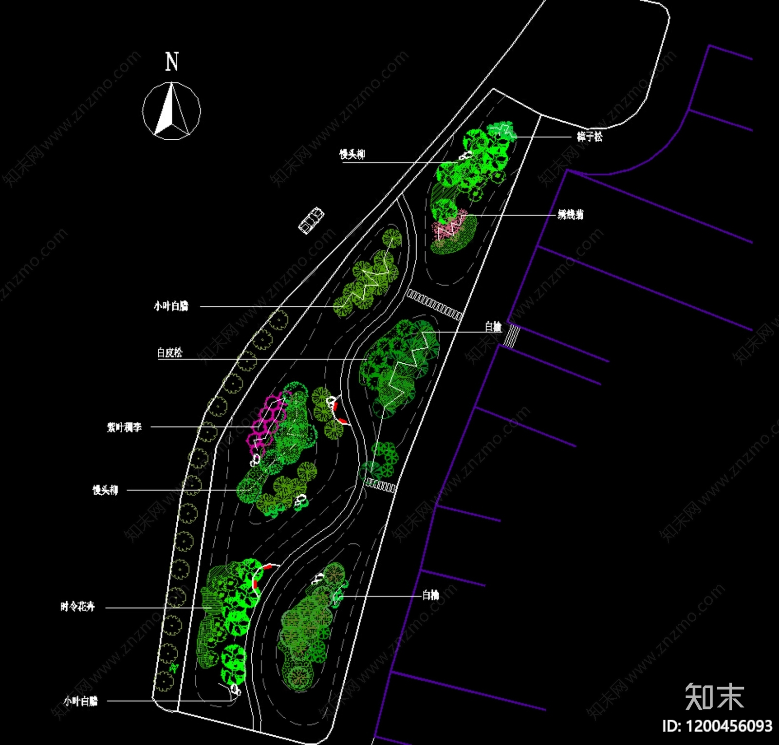 口袋公园施工图下载【ID:1200456093】