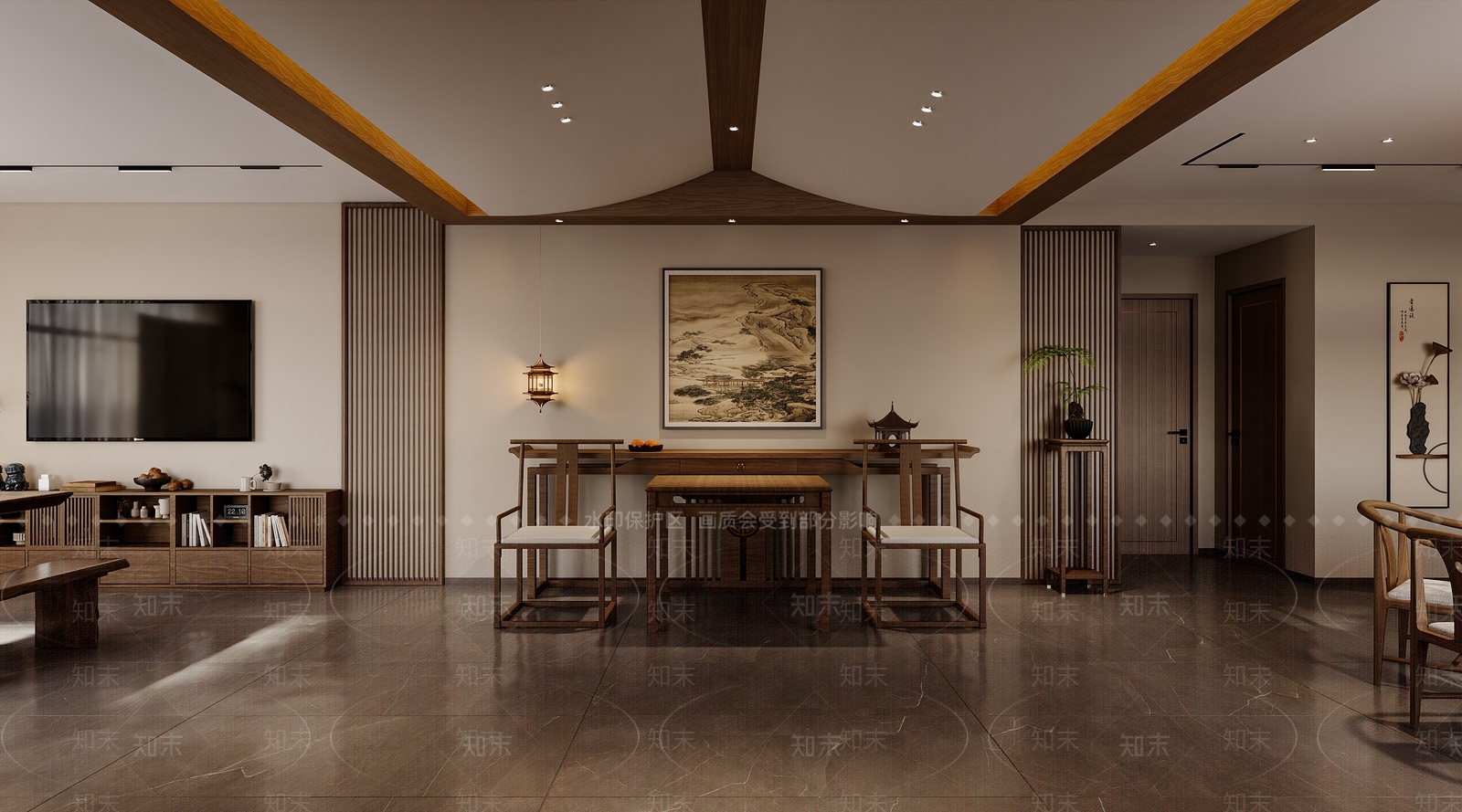 中式包厢3D模型下载【ID:1215181327】