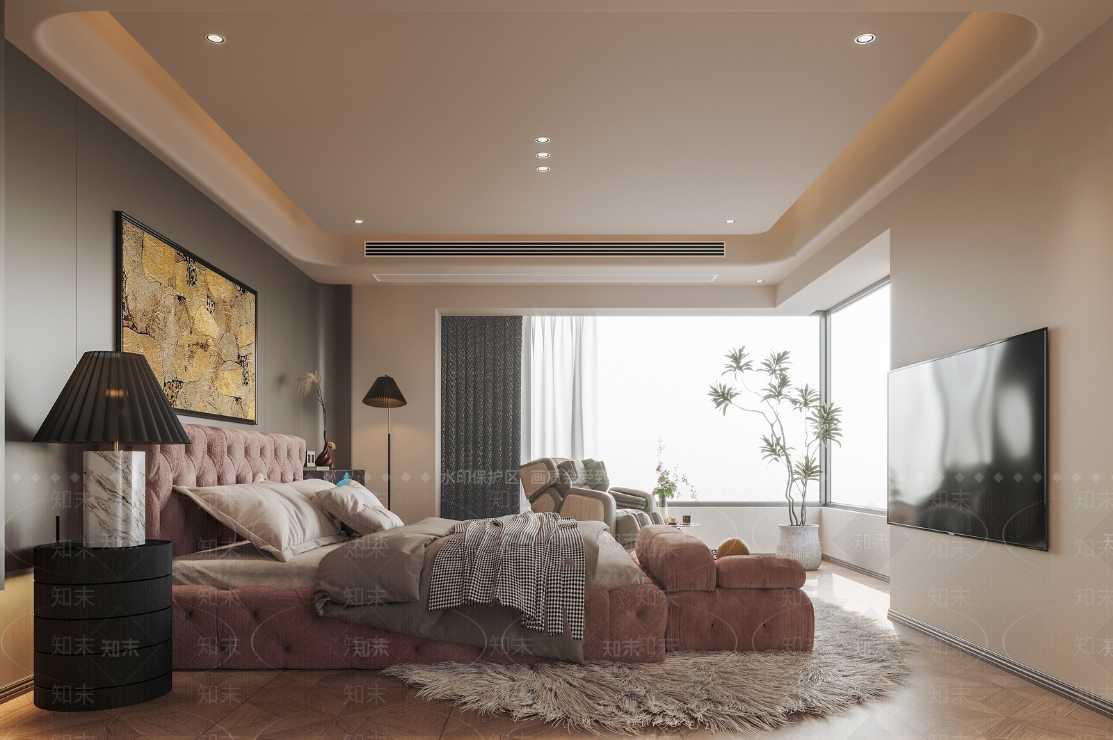 轻奢卫生间3D模型下载【ID:1215181550】