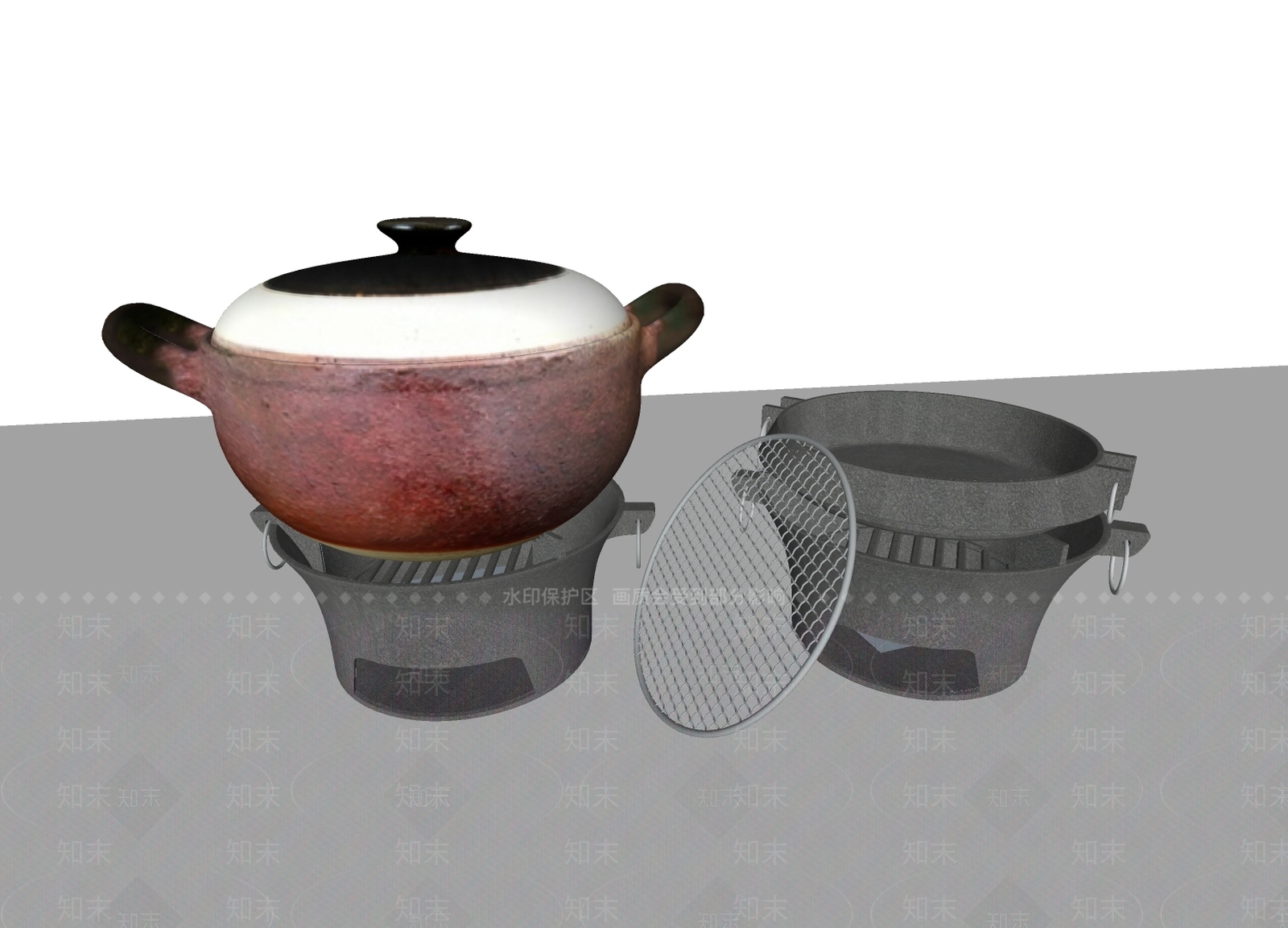 厨具SU模型下载【ID:1200459531】