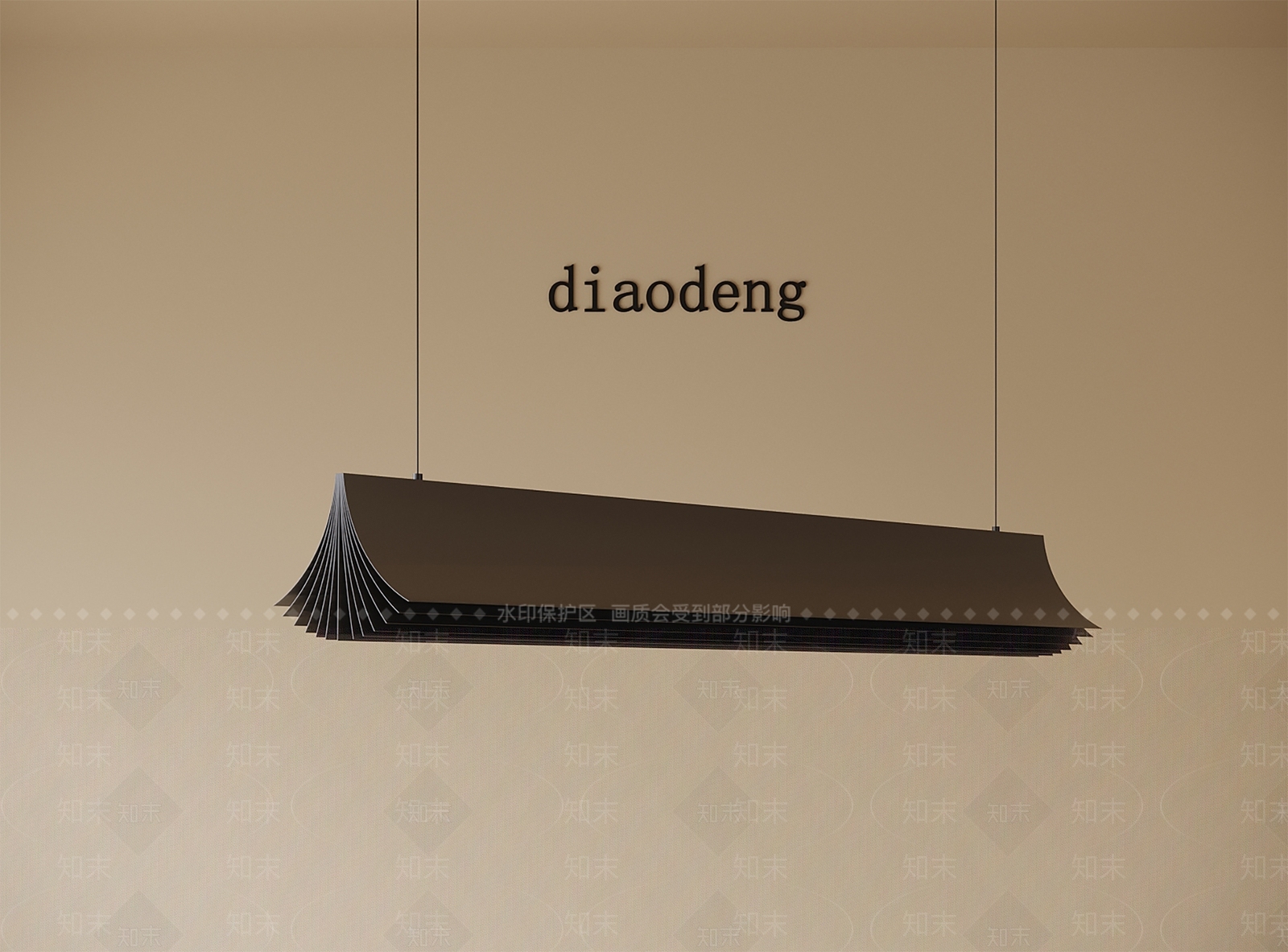现代吊灯3D模型下载【ID:1200460110】