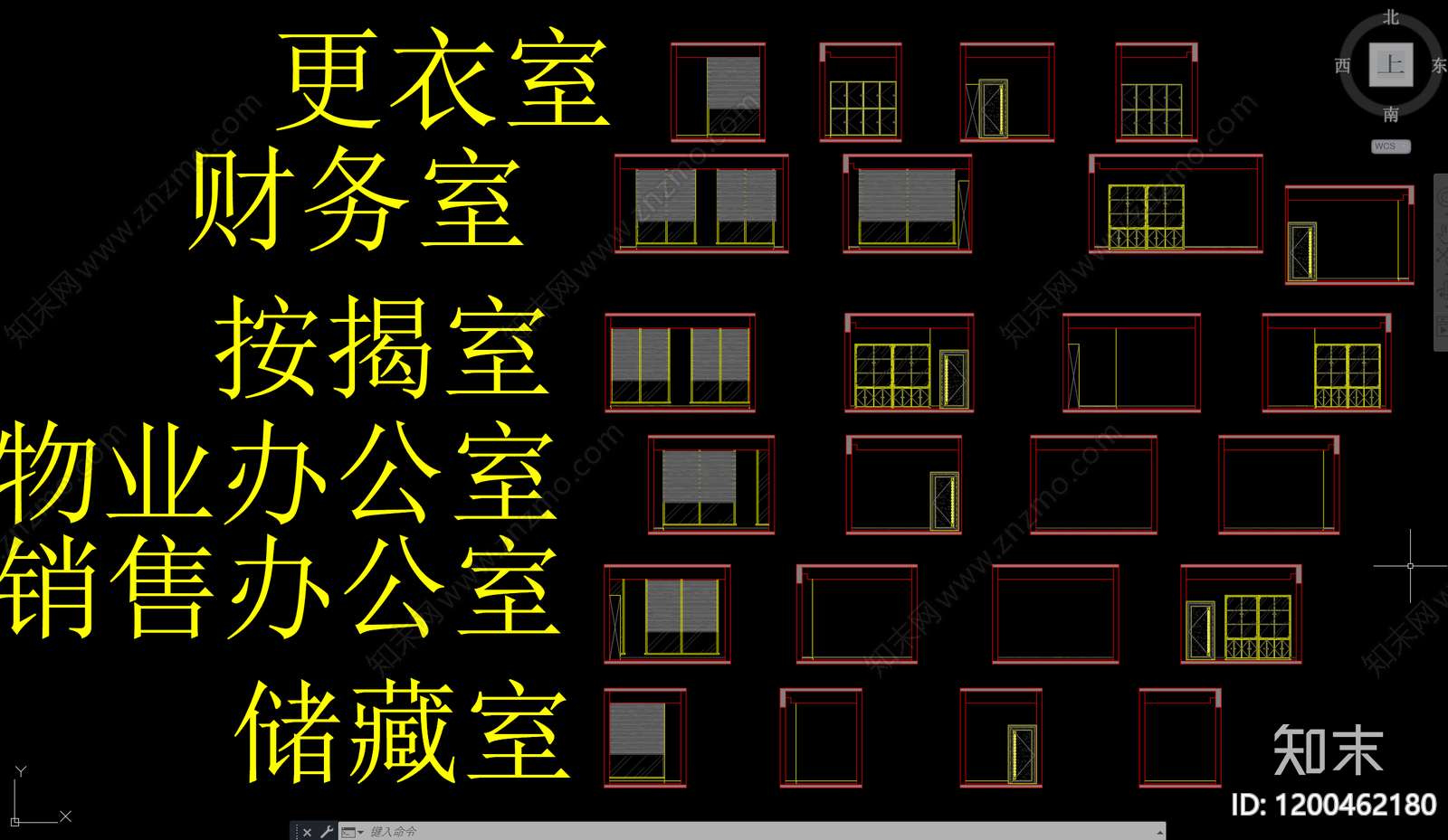 现代欧式售楼处cad施工图下载【ID:1200462180】