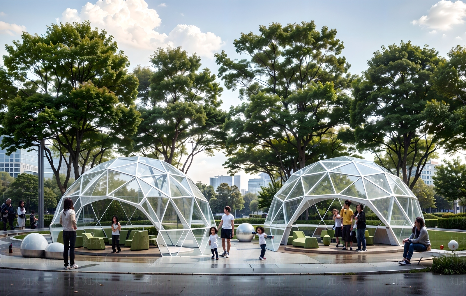 现代其他景观小建筑SU模型下载【ID:1200465719】