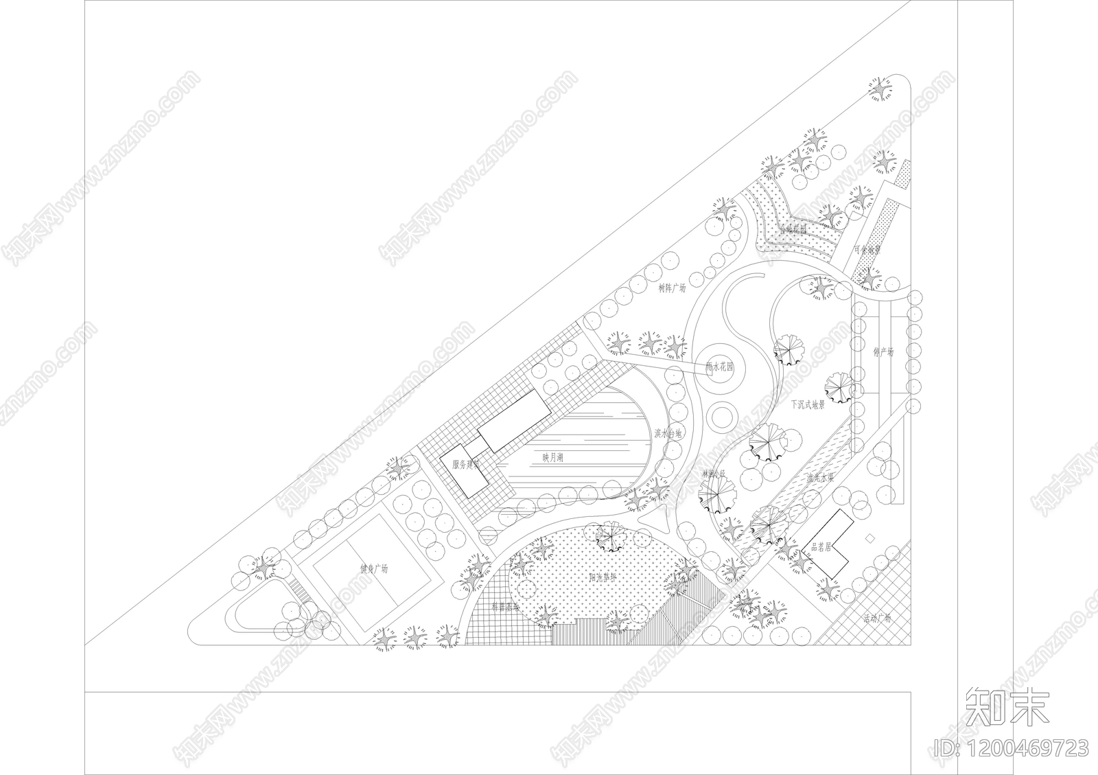 口袋公园施工图下载【ID:1200469723】