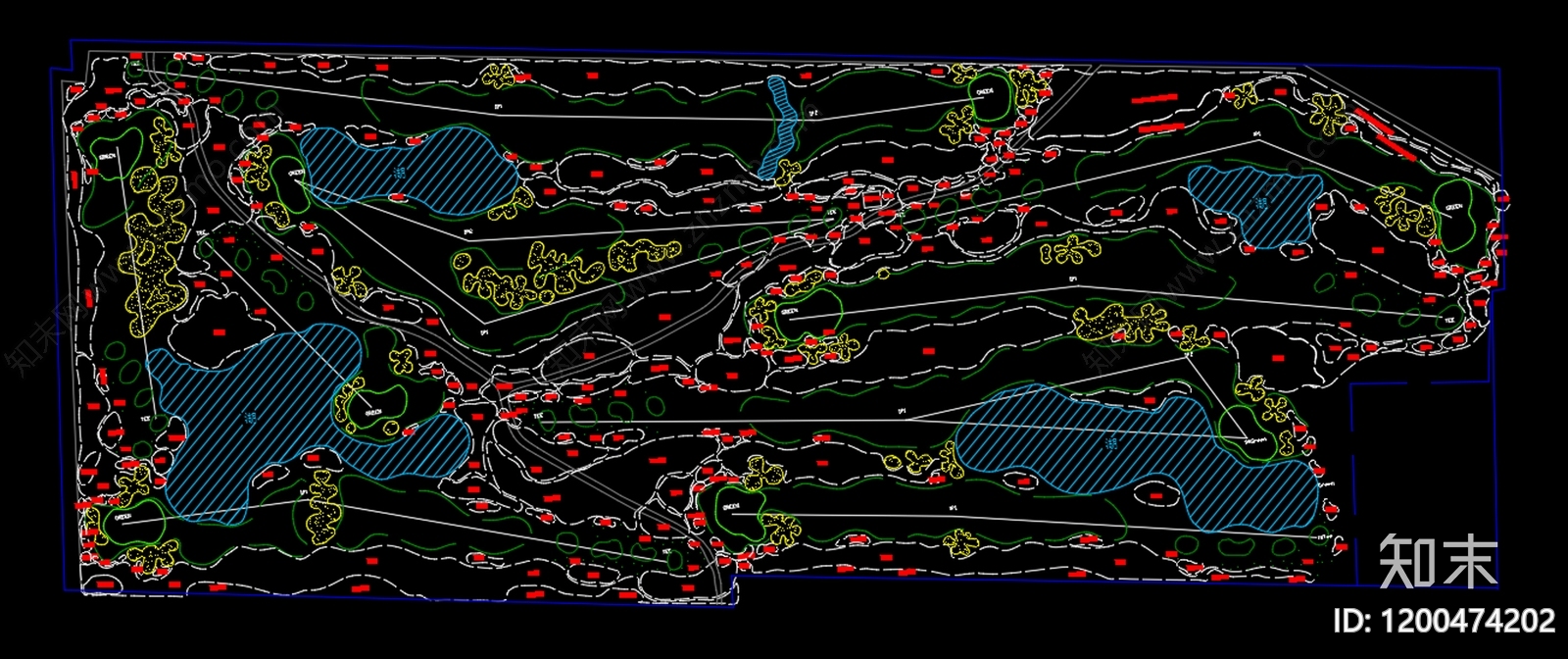 现代其他景观施工图下载【ID:1200474202】