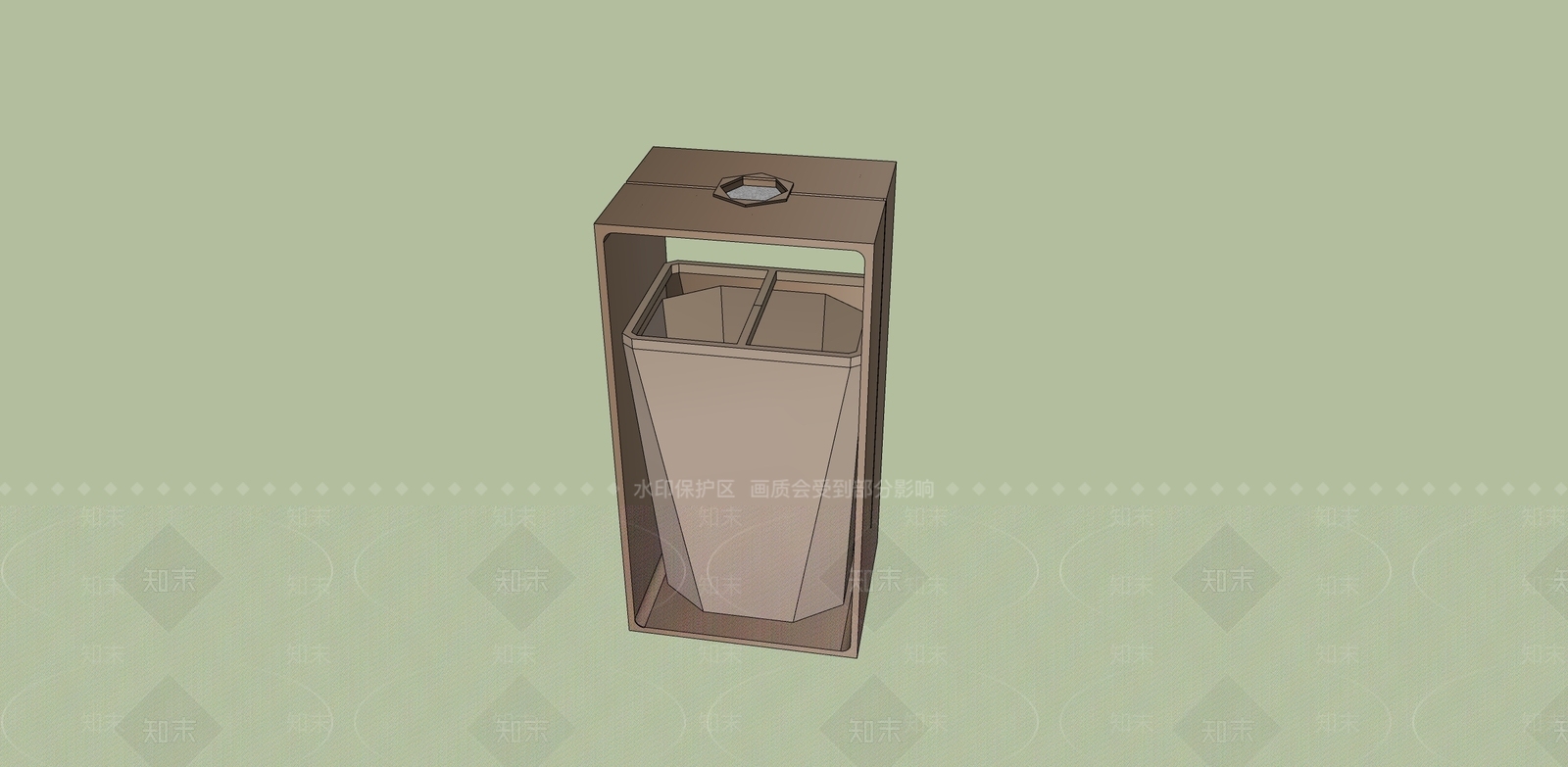 现代新中式其他景观小品SU模型下载【ID:1200476362】