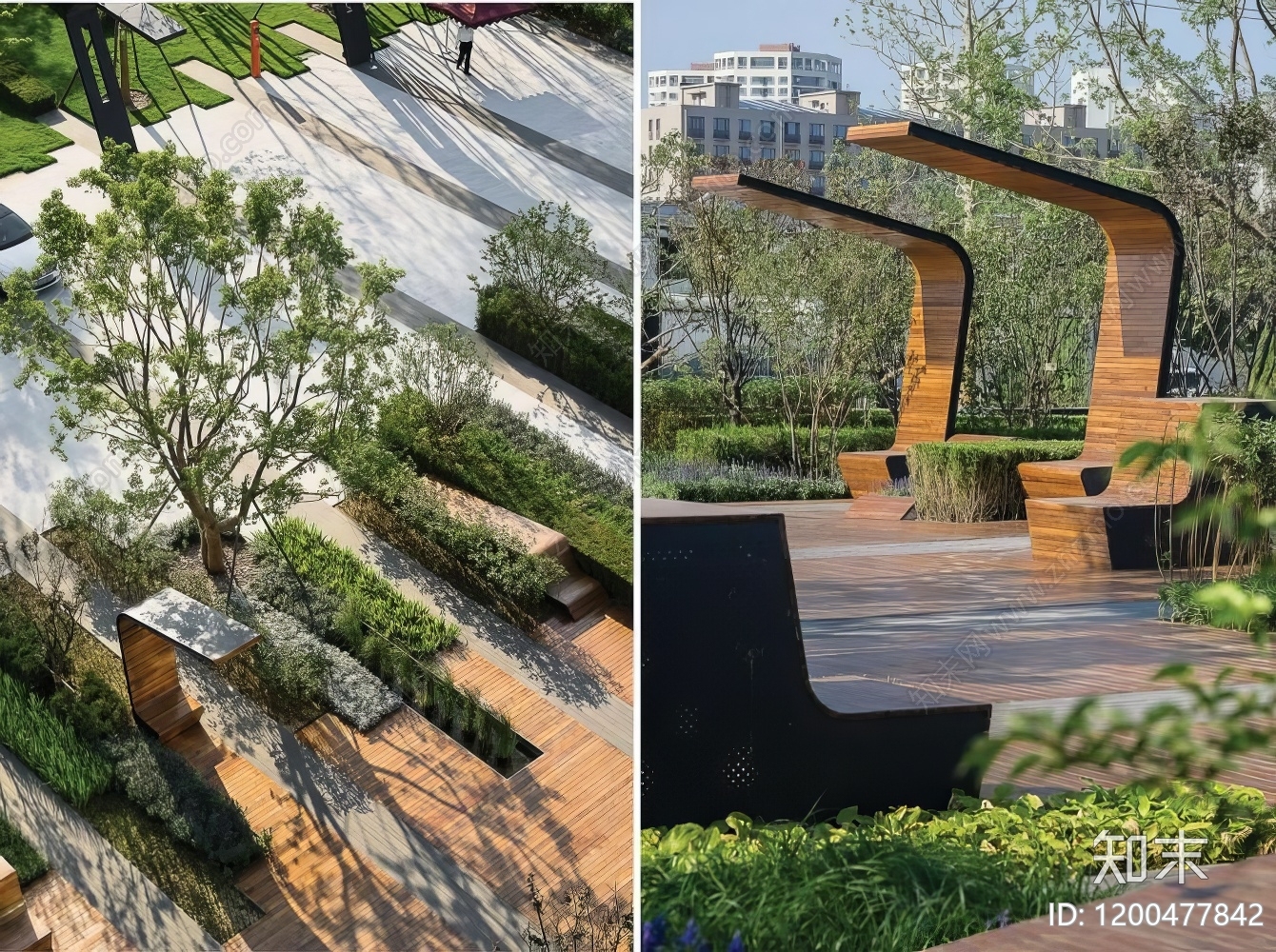 现代座凳图库cad施工图下载【ID:1200477842】