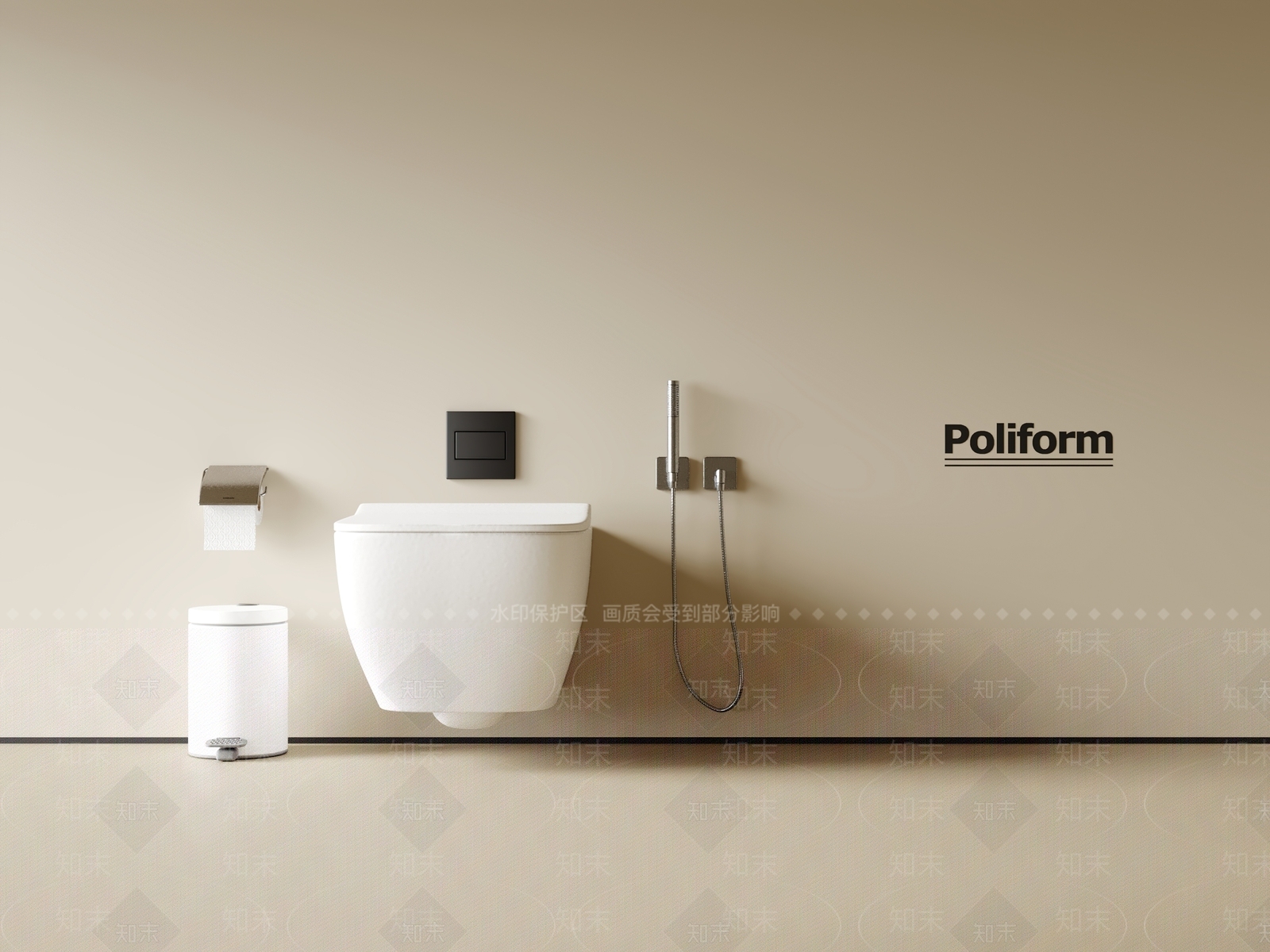 马桶3D模型下载【ID:1200484832】