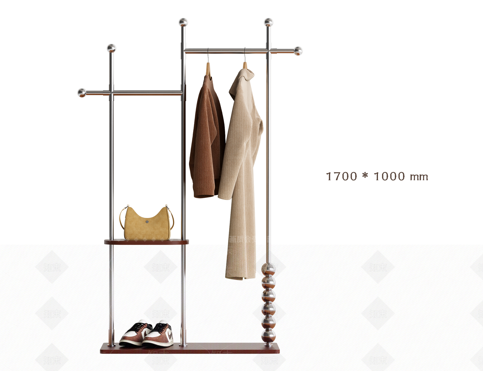 复古衣架3D模型下载【ID:1200485865】