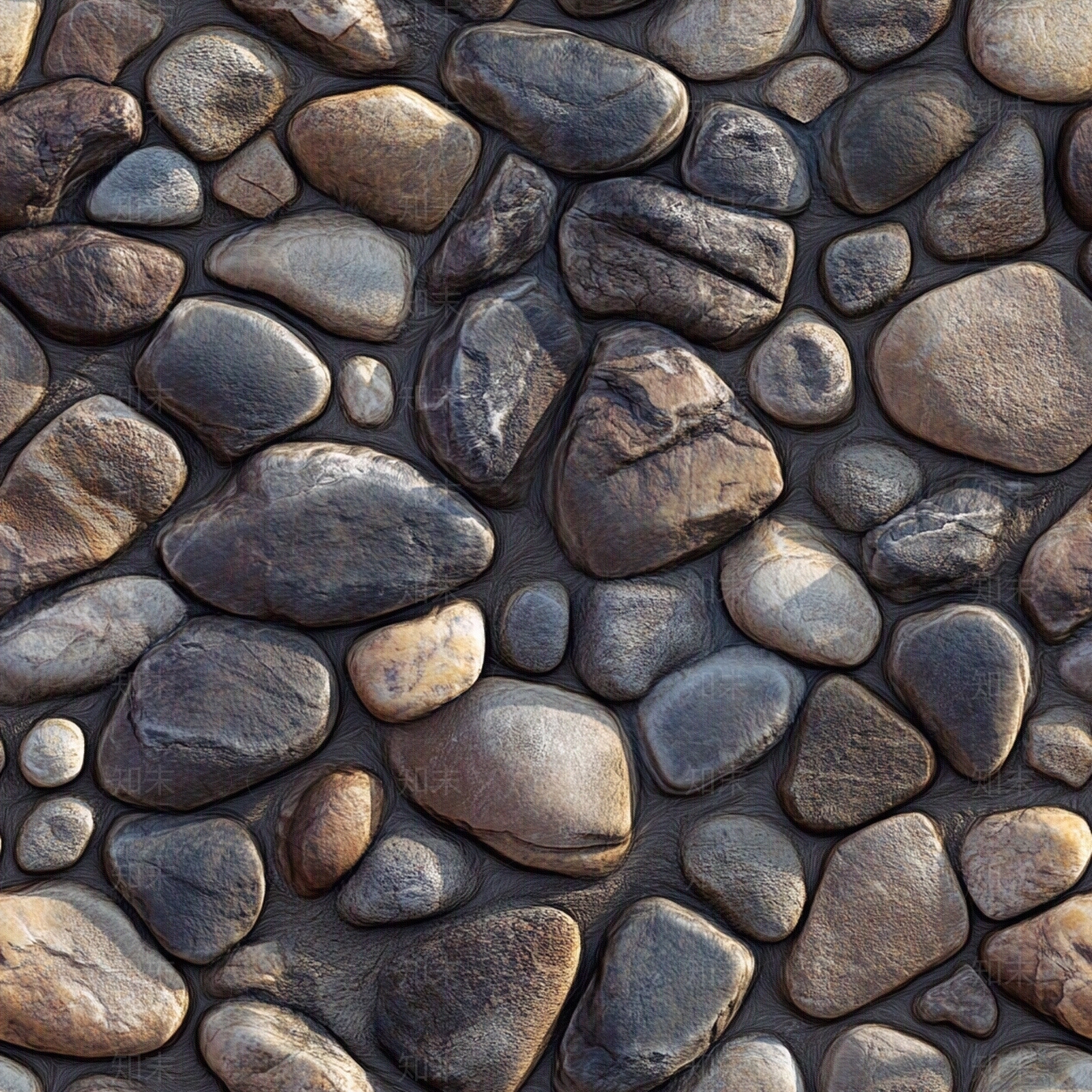现代鹅卵石贴图下载【ID:1200486774】