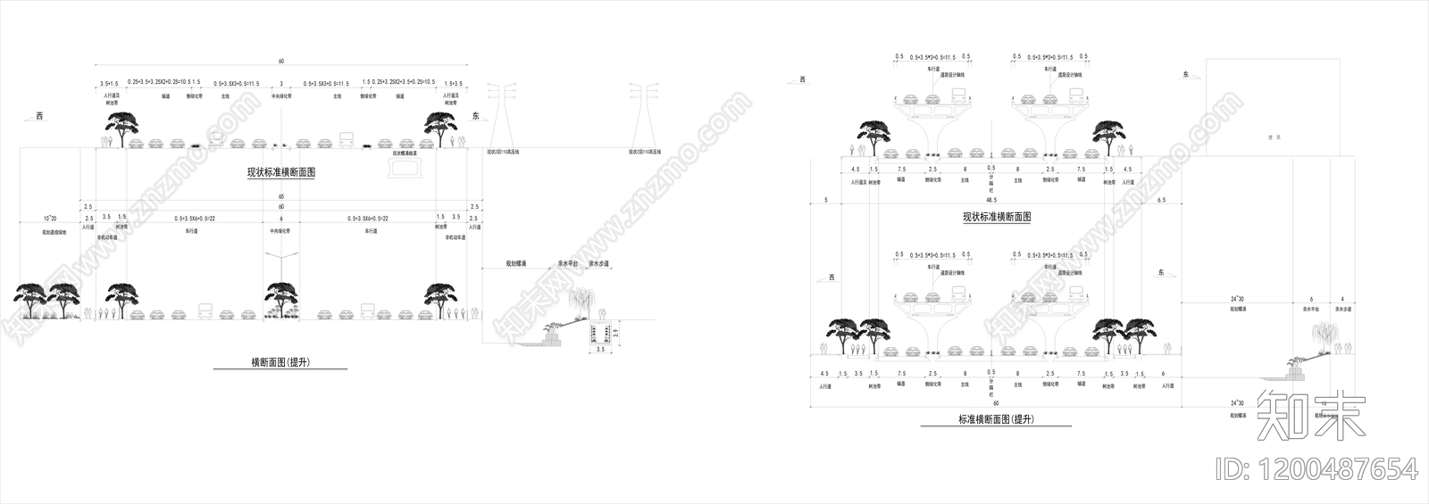 市政广场景观区施工图下载【ID:1200487654】