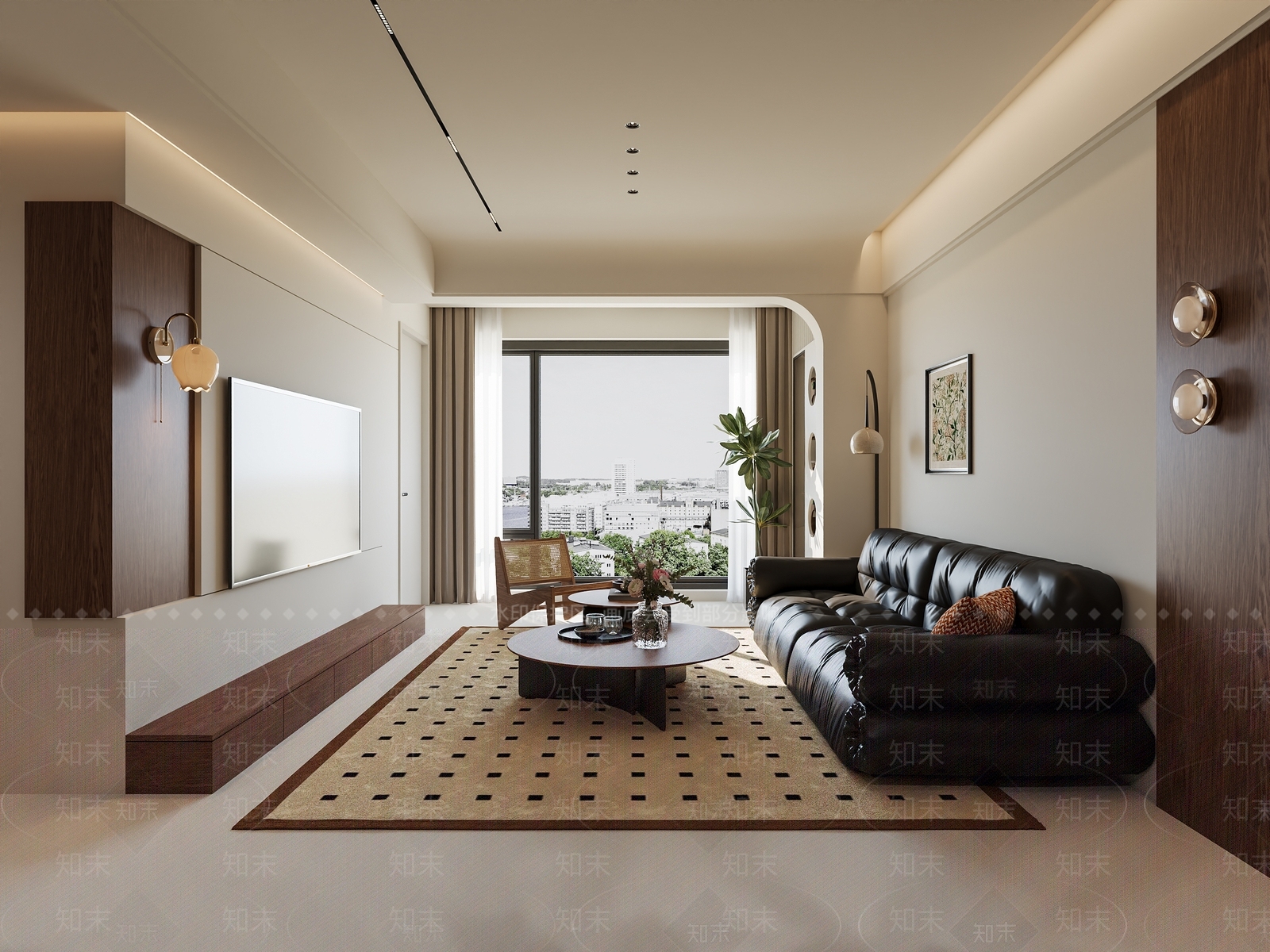 法式客餐厅3D模型下载【ID:1215182155】