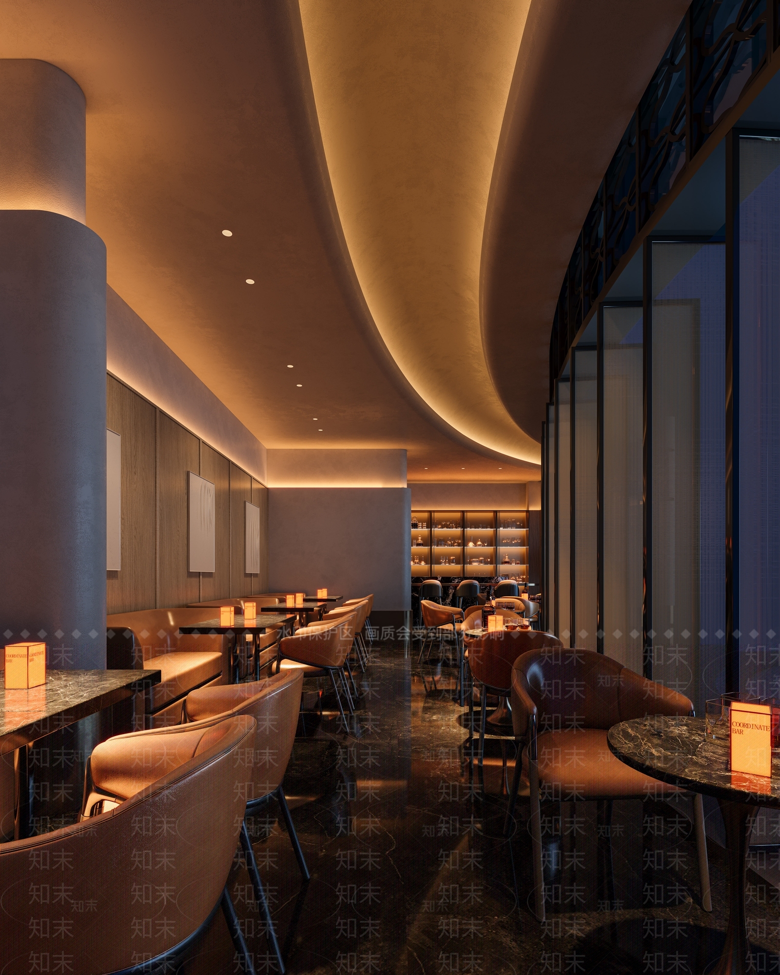 现代简欧酒吧3D模型下载【ID:1200497627】