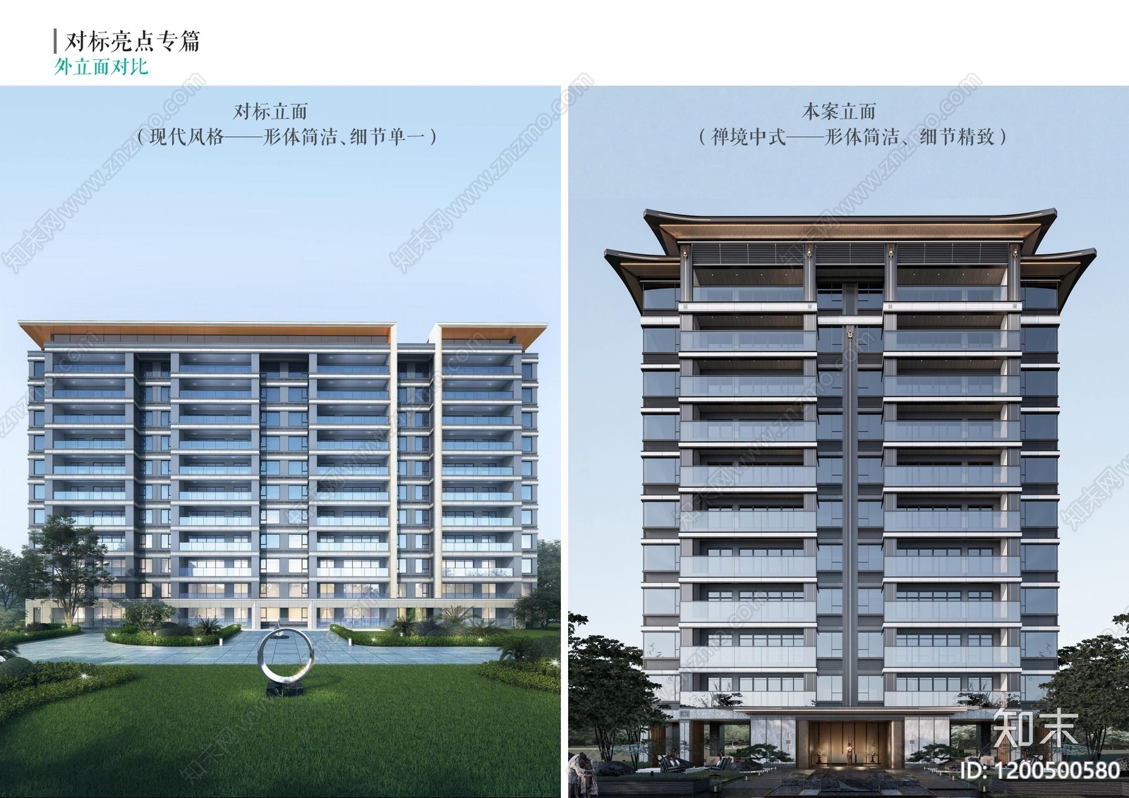 新中式小区建筑下载【ID:1200500580】