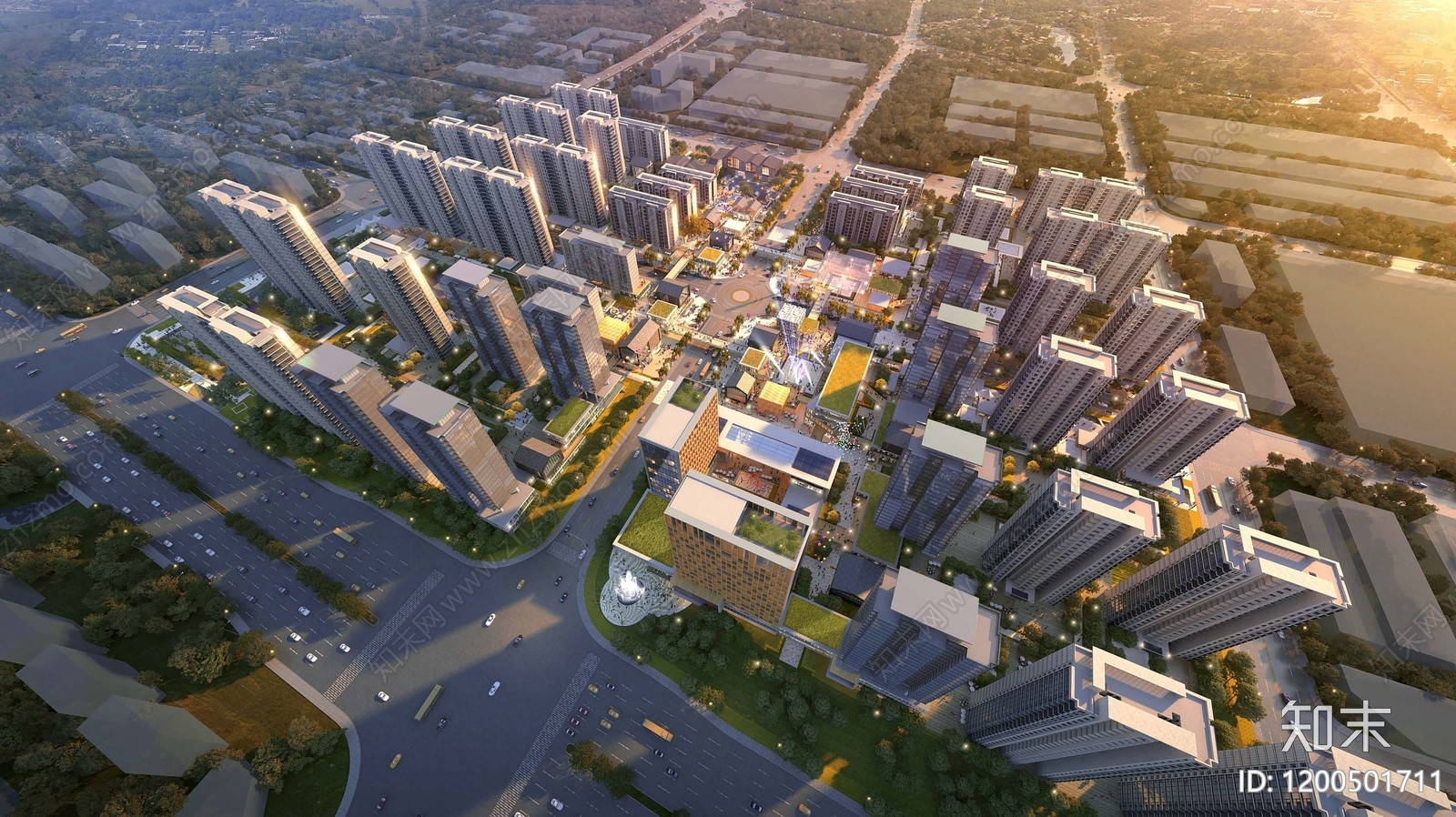 现代商业综合体建筑下载【ID:1200501711】