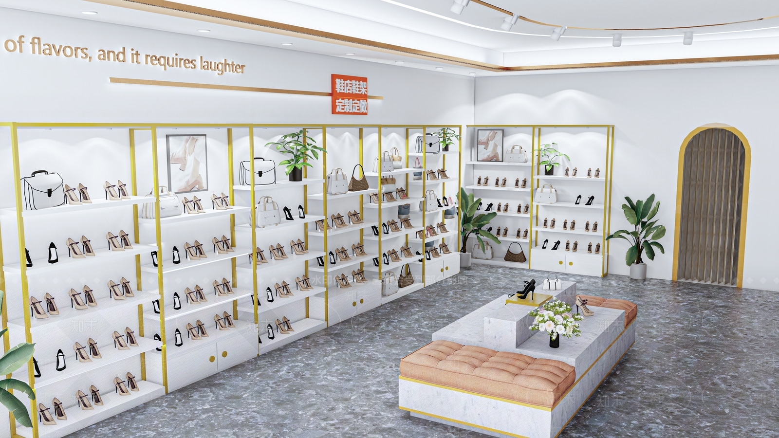 现代其他产品展厅SU模型下载【ID:1200504602】
