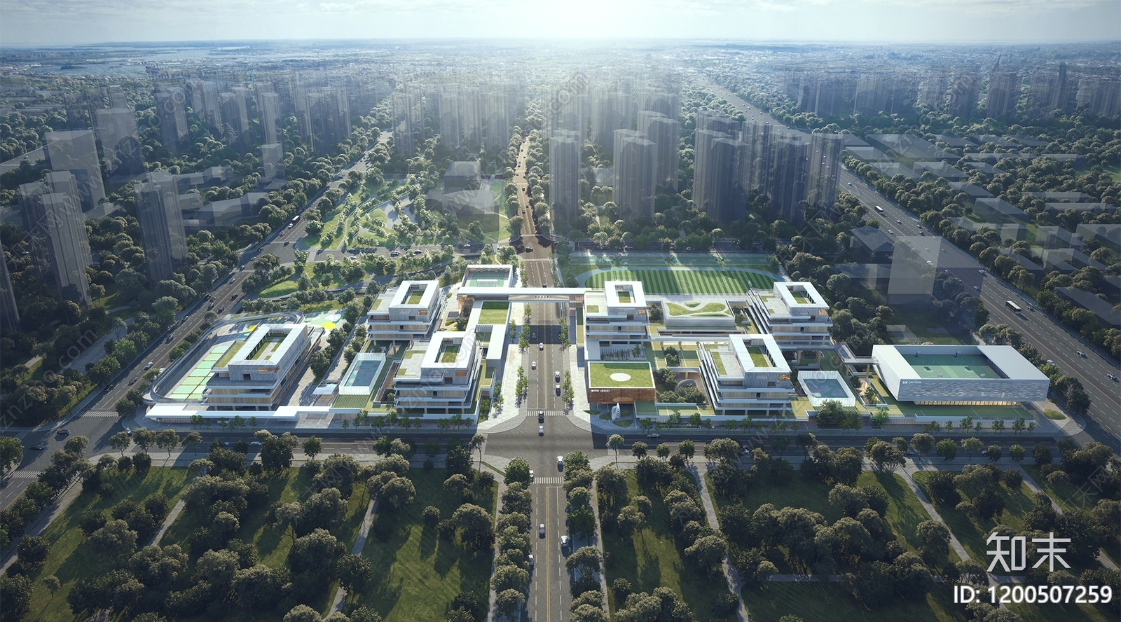 现代中小学建筑下载【ID:1200507259】
