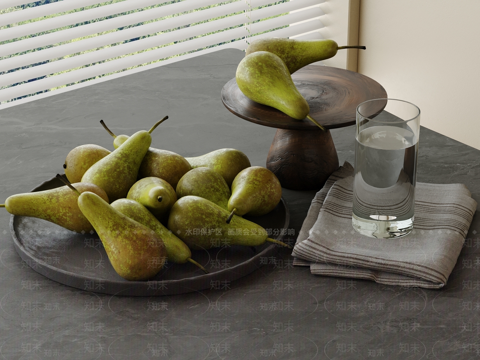 酒水食物3D模型下载【ID:1200508149】